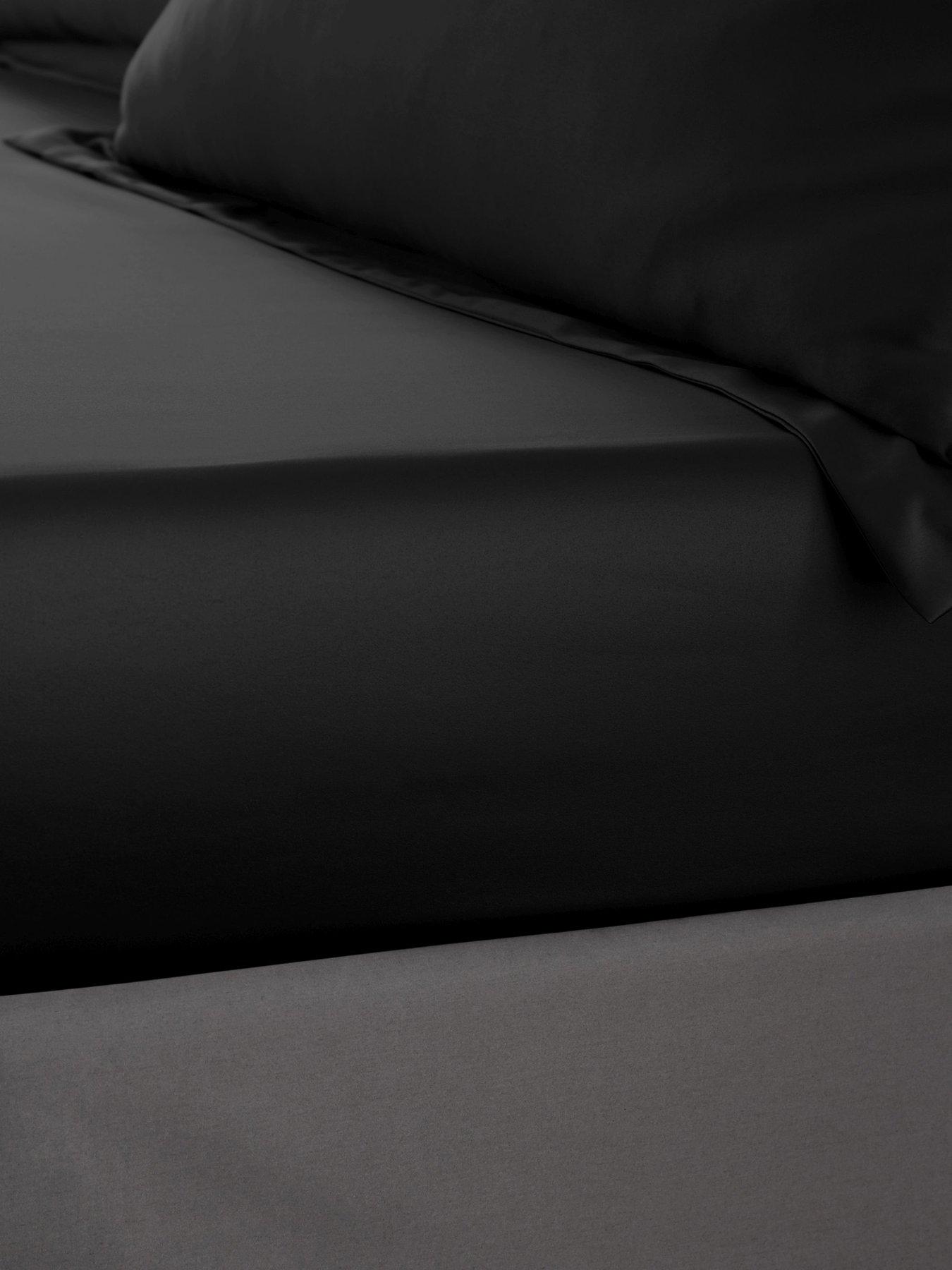Image 1 of 2 of Catherine Lansfield Silky Soft Satin Fitted Sheet- Single