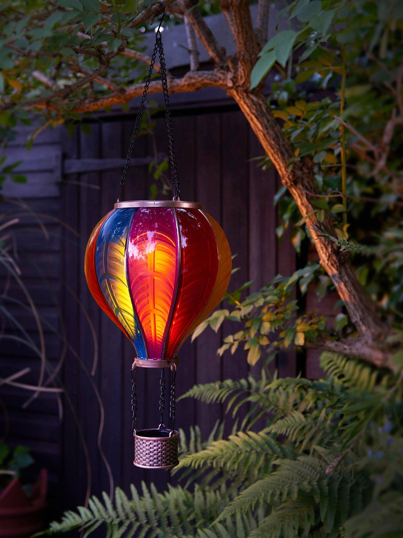 Product photograph of Smart Solar Rainbow Flaming Balloon Xl from very.co.uk
