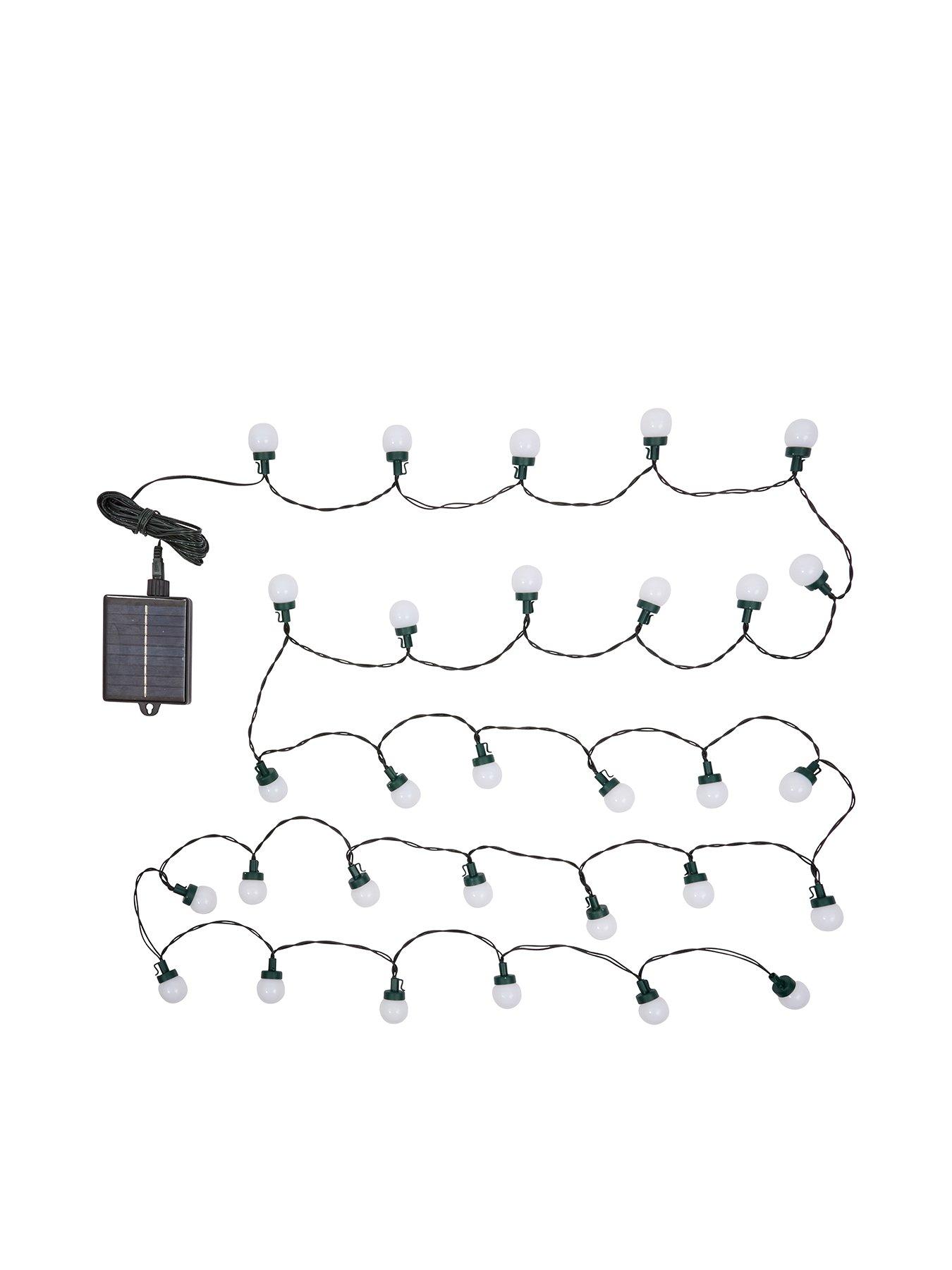 Image 3 of 6 of Smart Solar MultiPower Festoon String Lights - Set of 30