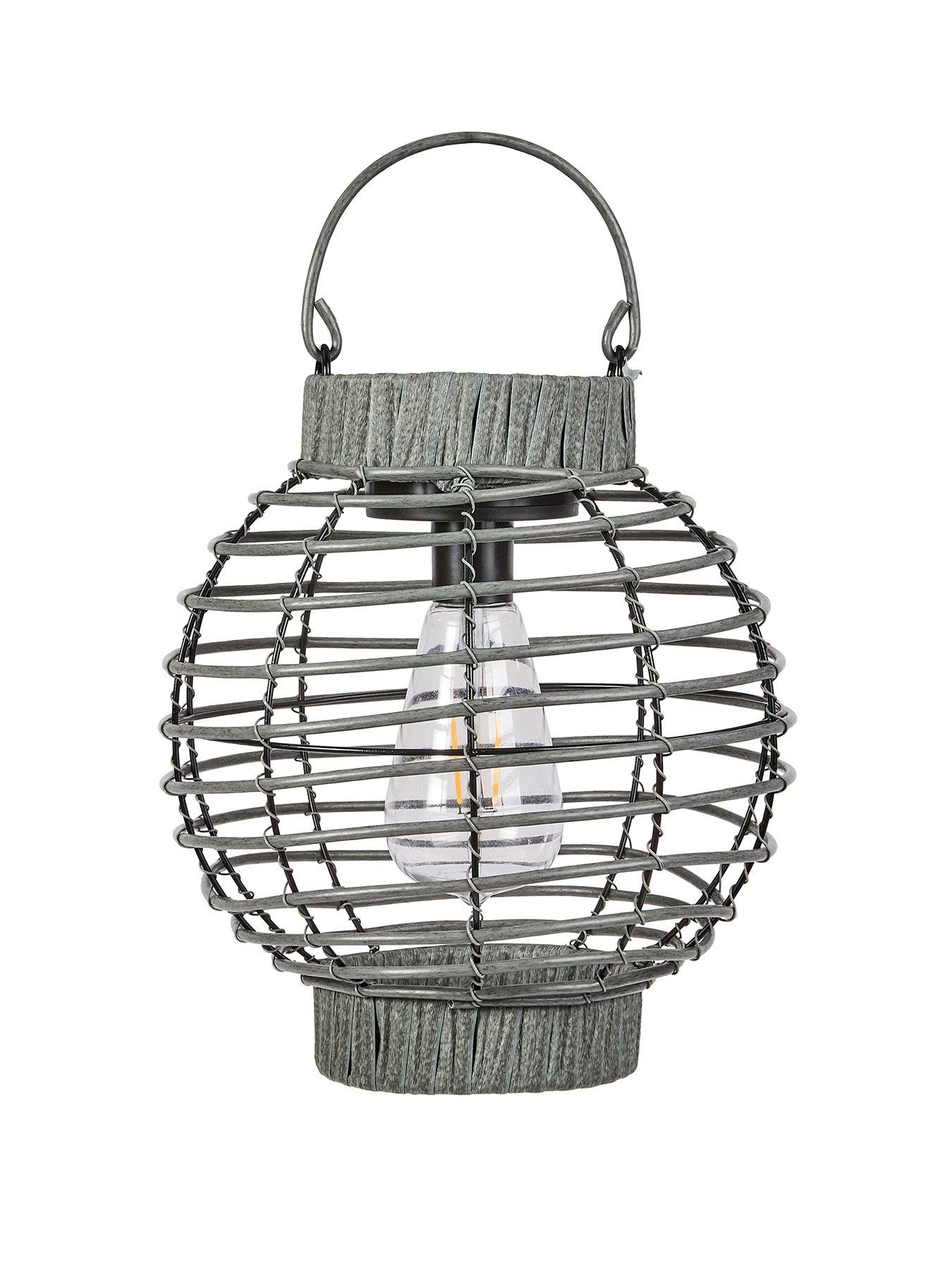 Image 2 of 3 of Smart Solar Terra Lantern - Grey