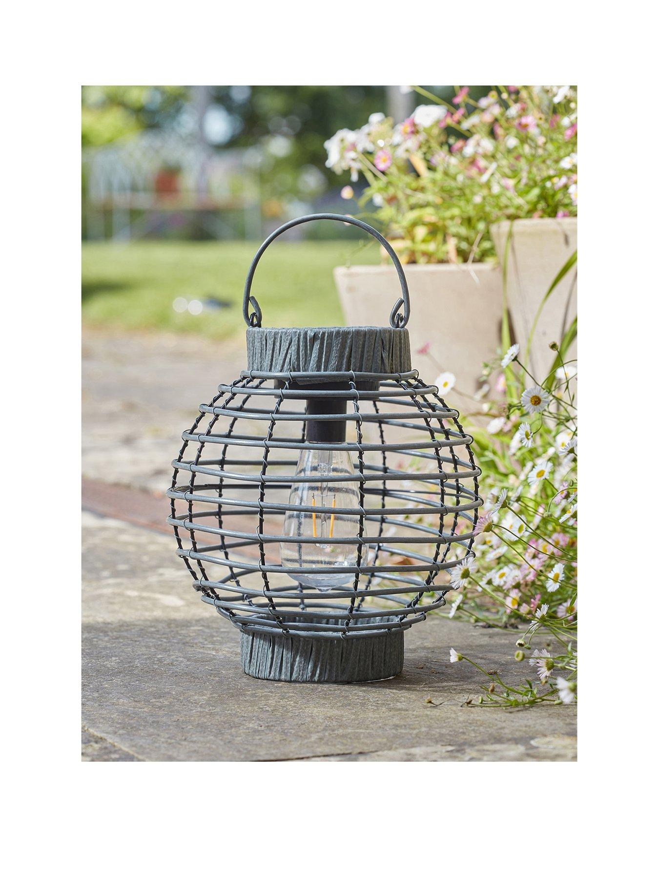 Image 3 of 3 of Smart Solar Terra Lantern - Grey