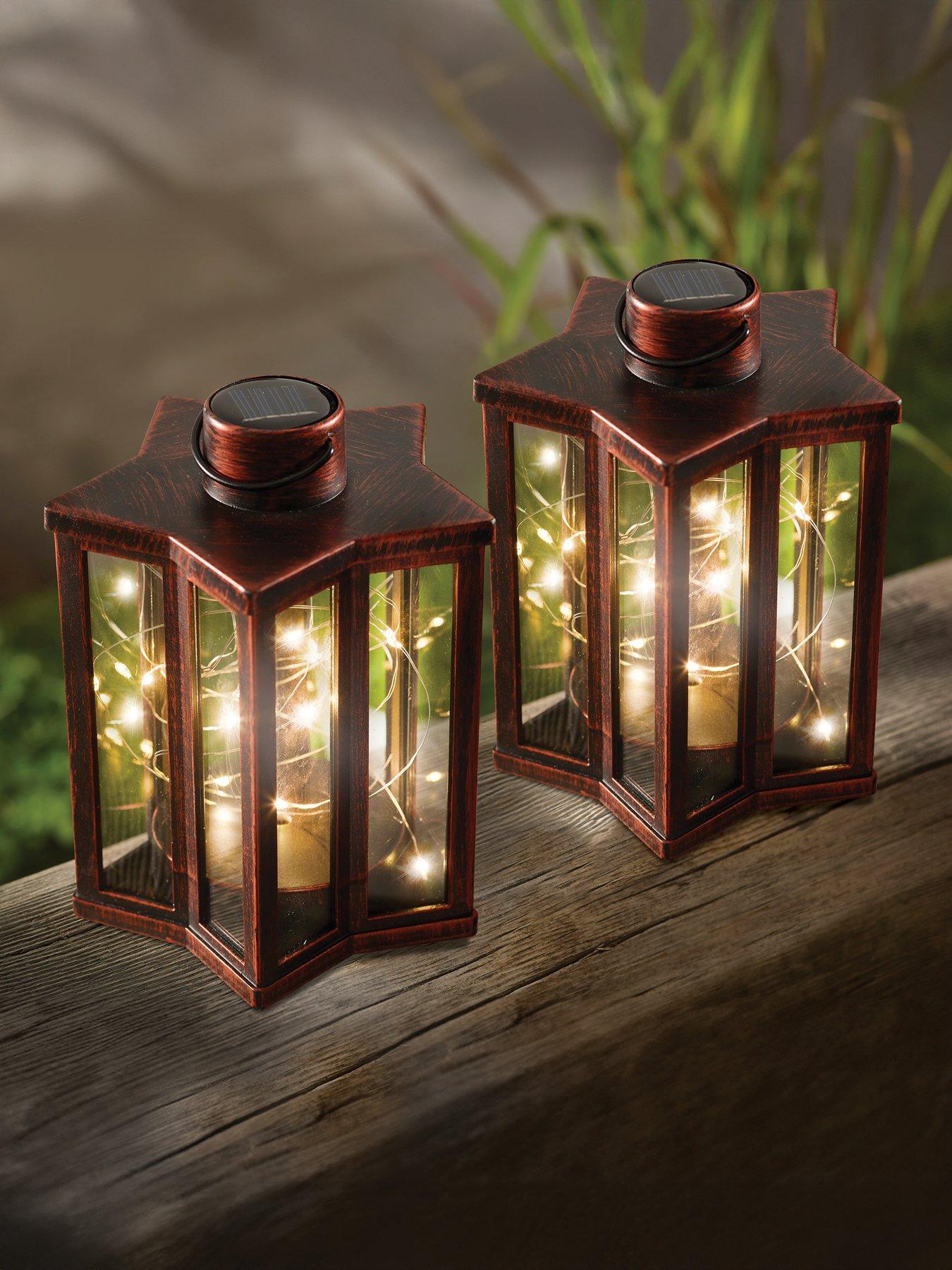 Image 1 of 3 of Smart Solar Mini Firefly Star Lantern - 2 Pack