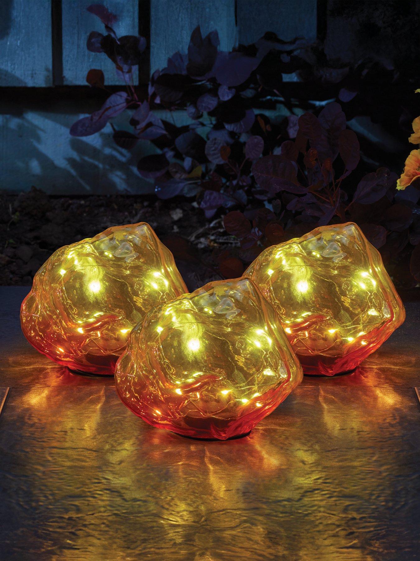 Image 1 of 3 of Smart Solar SolStone Glass Rock Lights