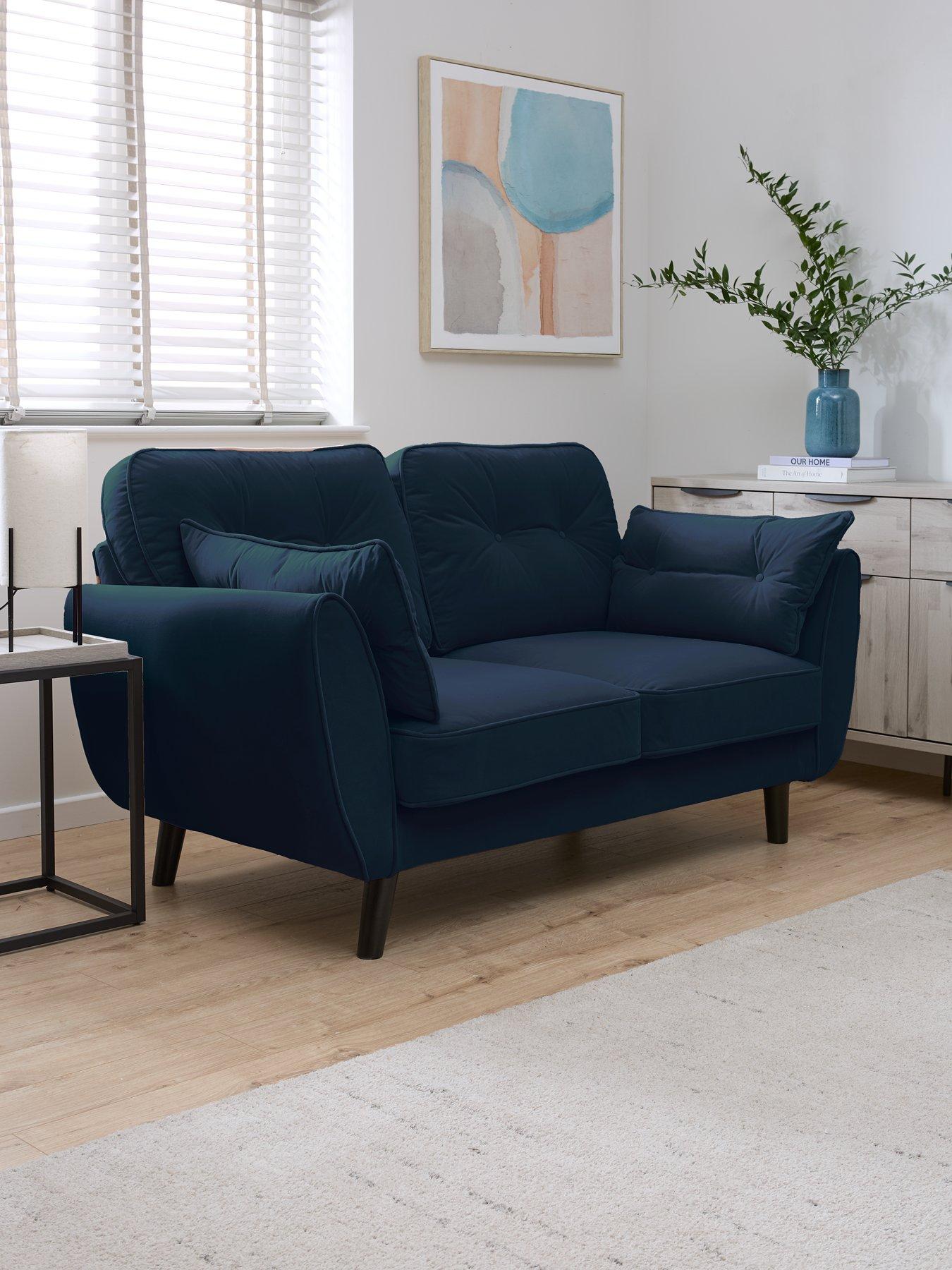 undefined New Paulo Fabric 2 Seater Sofa - FSC® Certified