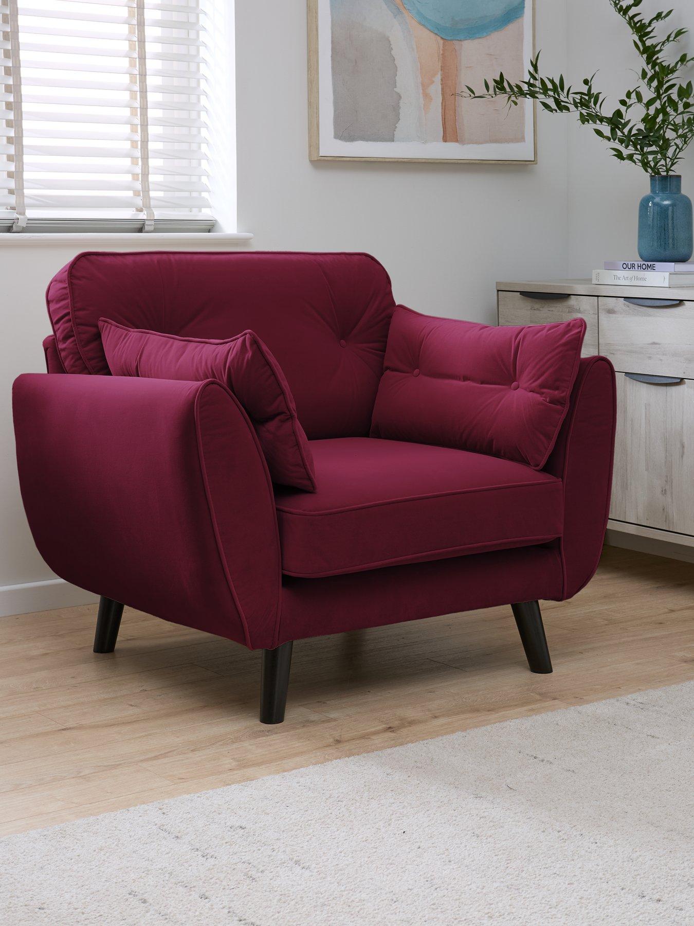 Very Home New Paulo Fabric Armchair - FSC® Certified