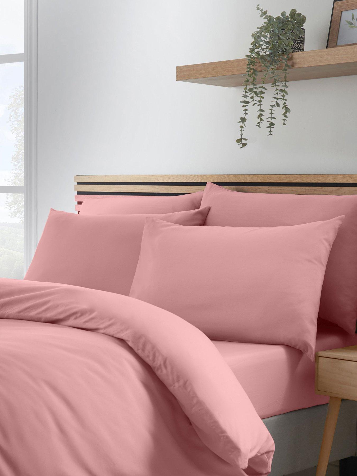 Catherine Lansfield So Soft Set of 4 No Iron Standard Pillowcases