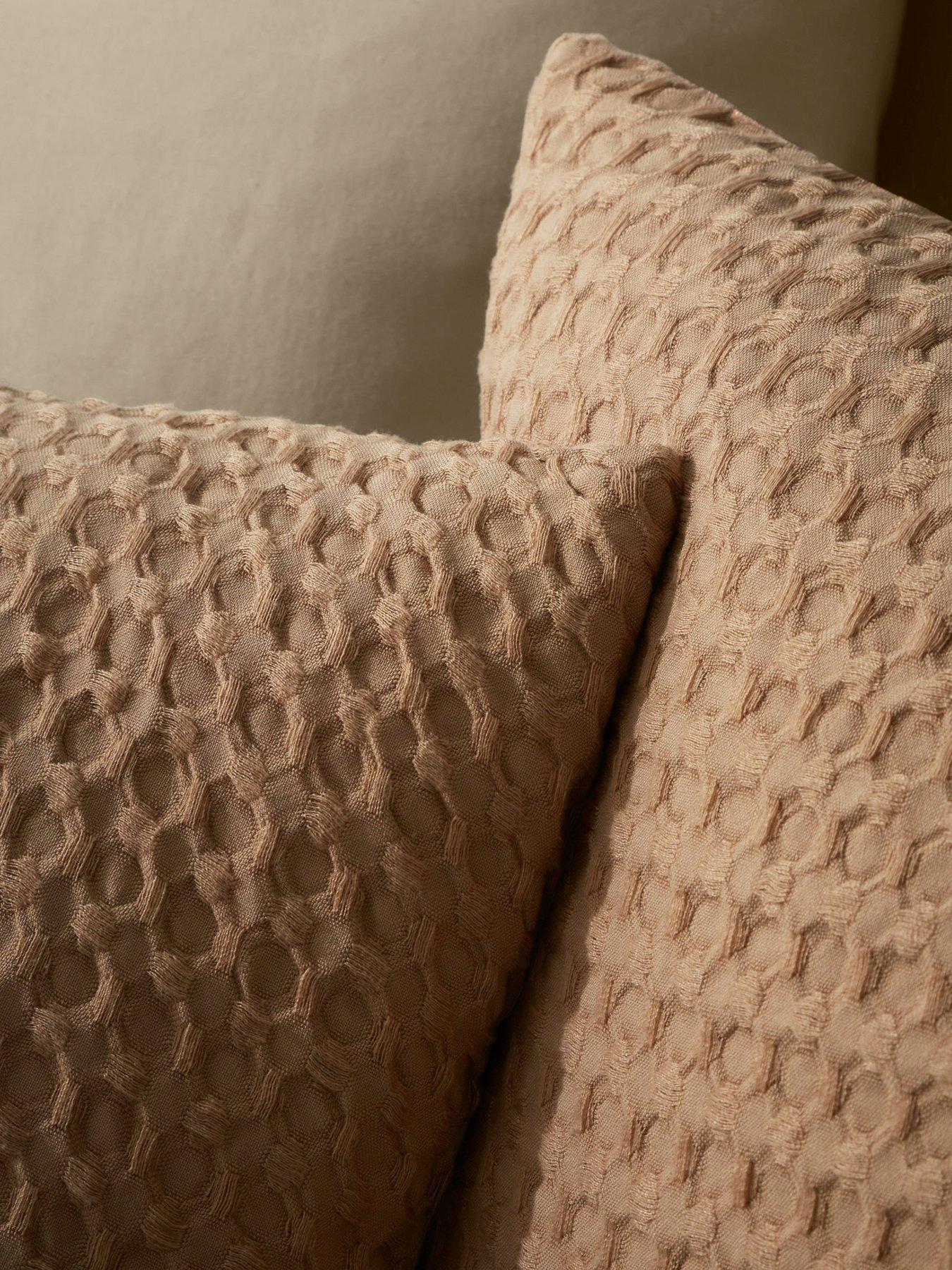 Image 4 of 6 of Pineapple Elephant Muscat Waffle Duvet Set - Caramel