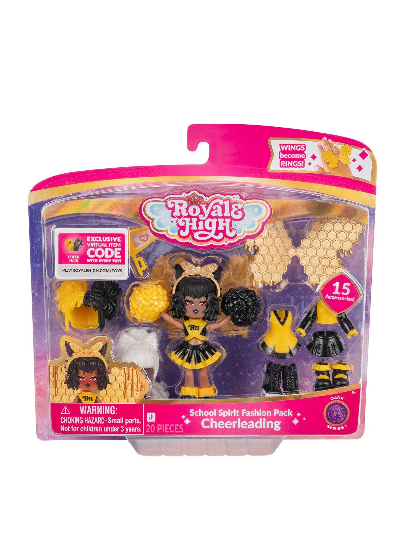 undefined 3” School Spirit Fashion Pack: Cheerleading - Dark Series 1