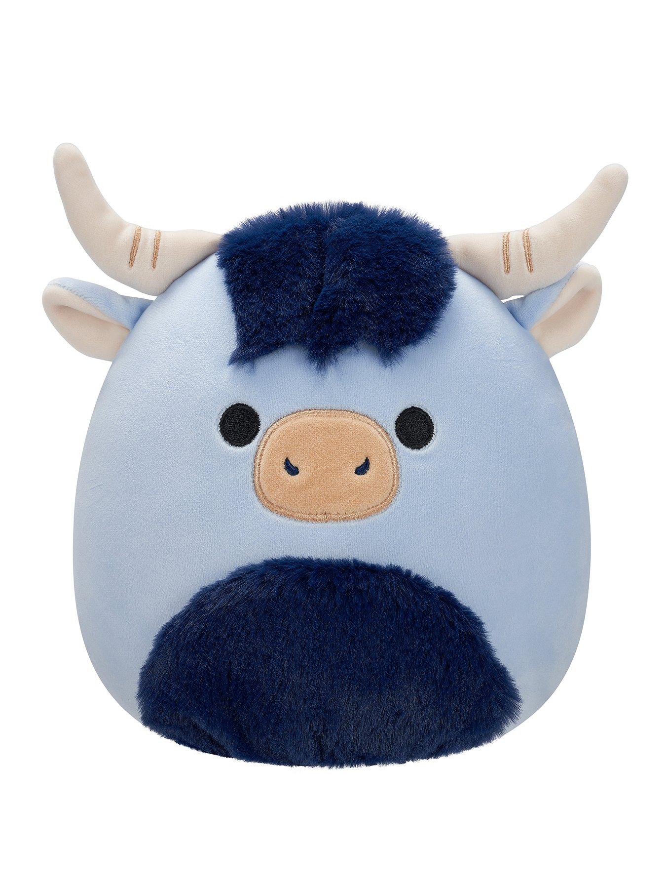 undefined Original Squishmallows 7.5-Inch Toro the Blue Highland Cow