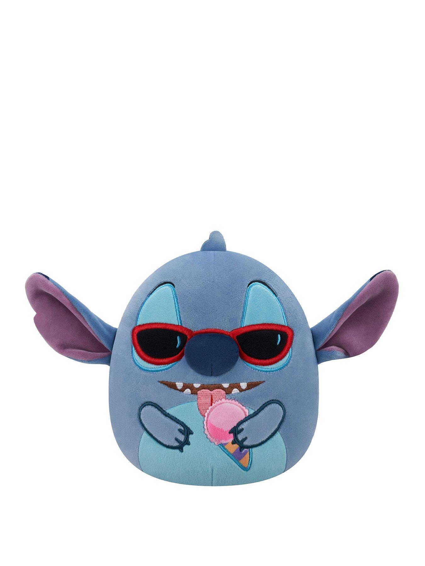 Squishmallows Original Disney 10-Inch Stitch Holding Snow Cone
