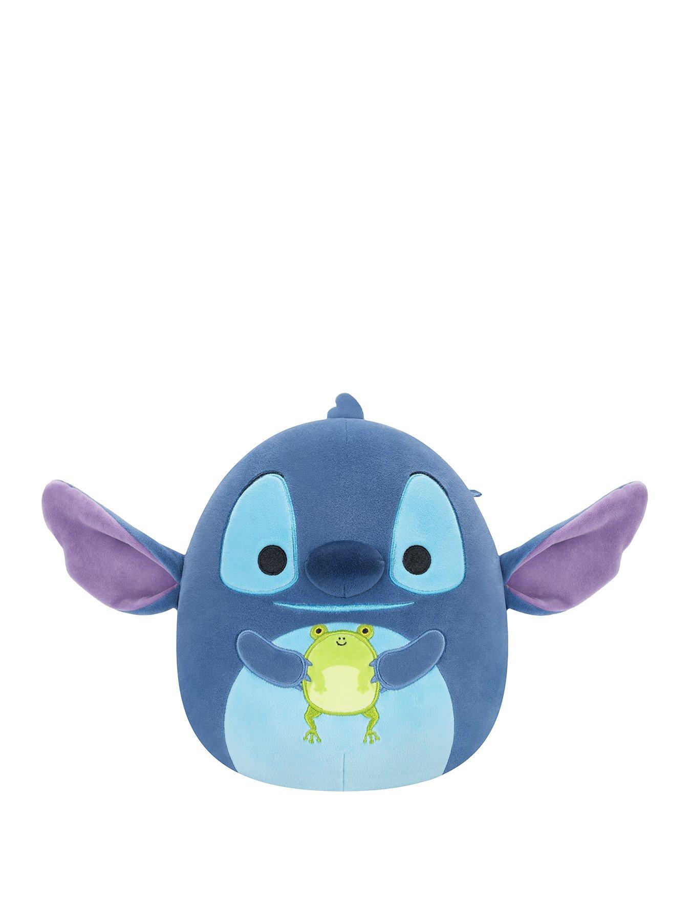 Squishmallows Original Disney 10-Inch Stitch Holding Frog