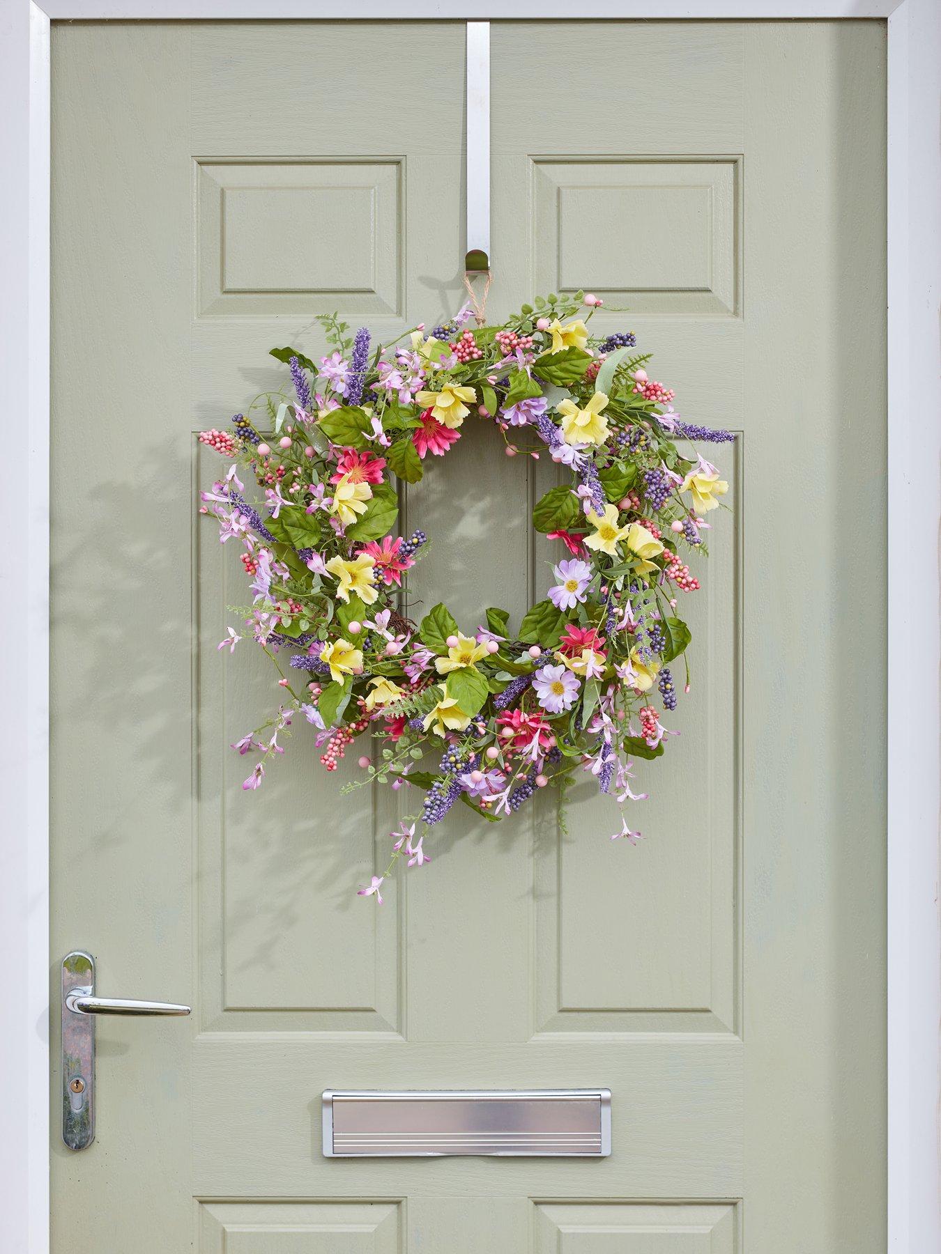 Product photograph of Smart Garden Spring Wreath 45cm from very.co.uk
