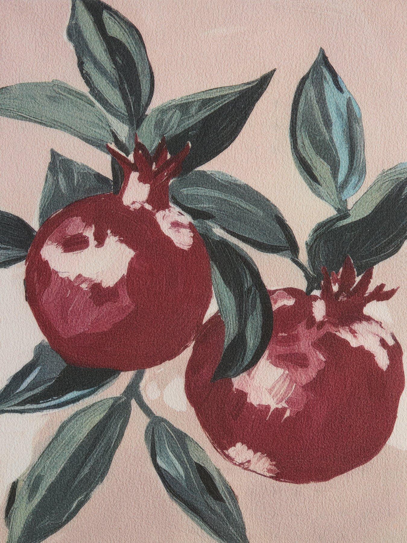 Image 6 of 6 of The Very Collection Set Of 2 Fruit Print On Textured Canvas - FSC&reg; Certified