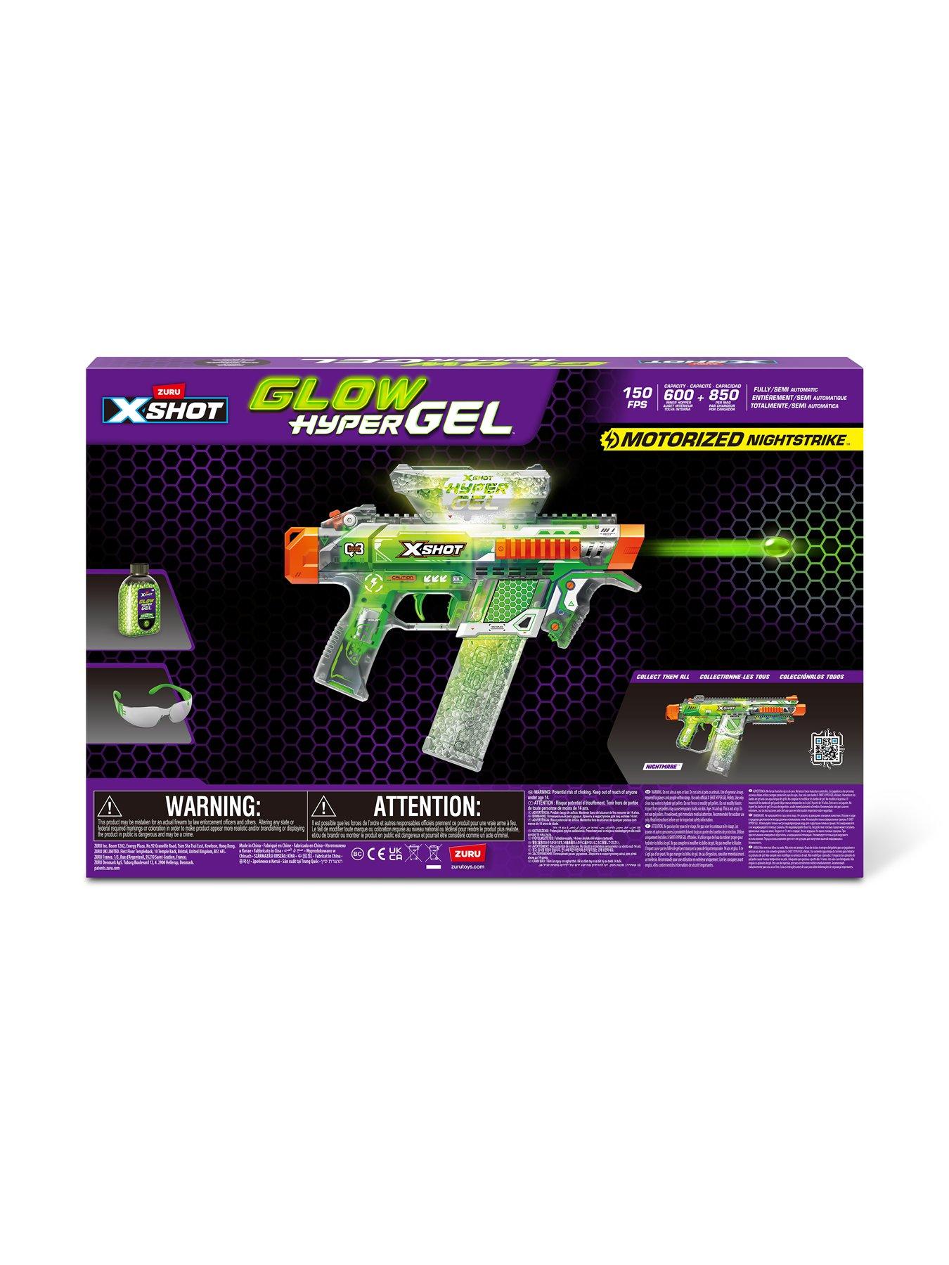 Image 3 of 7 of Zuru X-Shot Hyper Gel Glow in the Dark Medium
