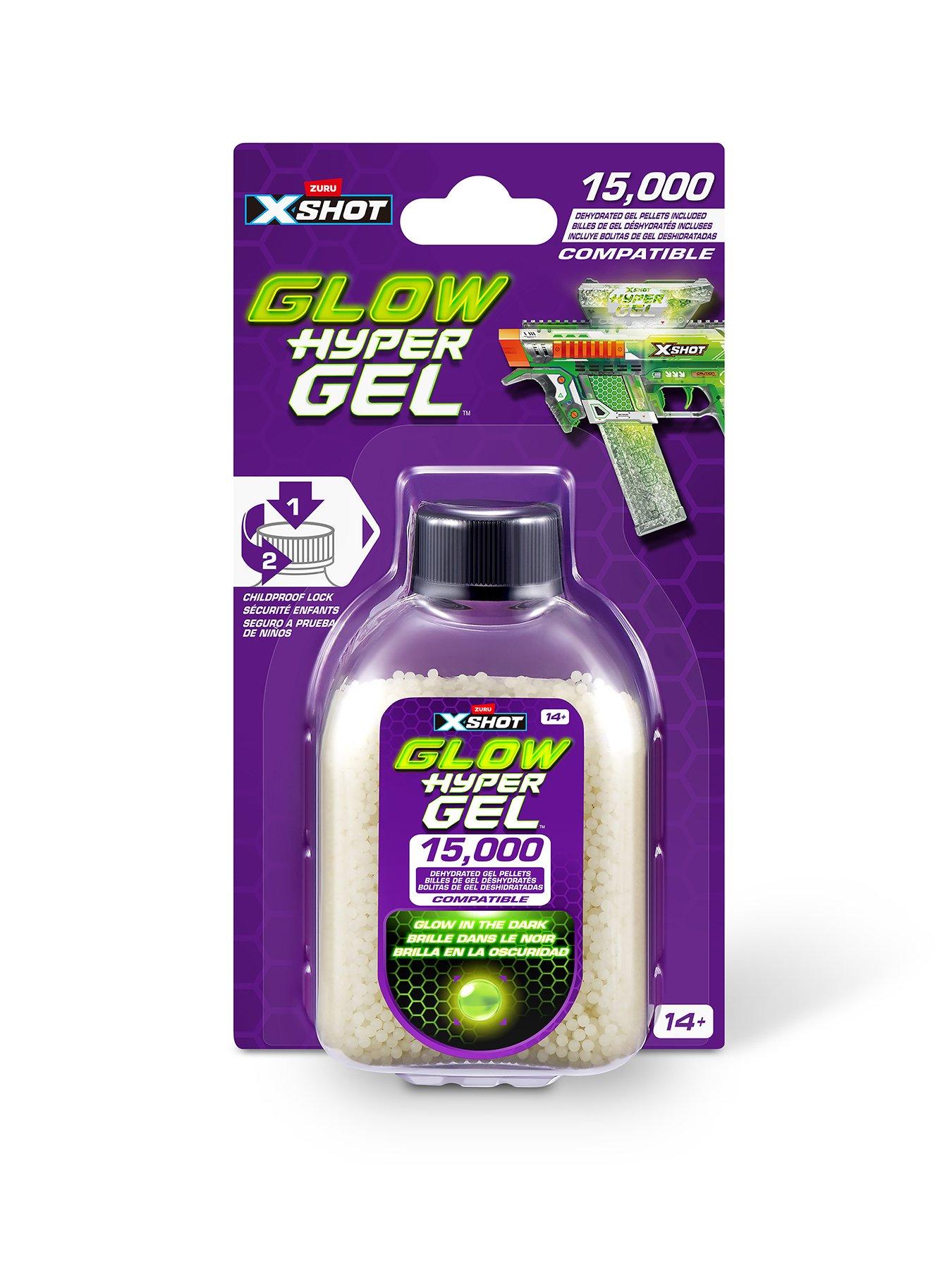 undefined X-Shot Hyper Gel Glow in the Dark Refill (15000)