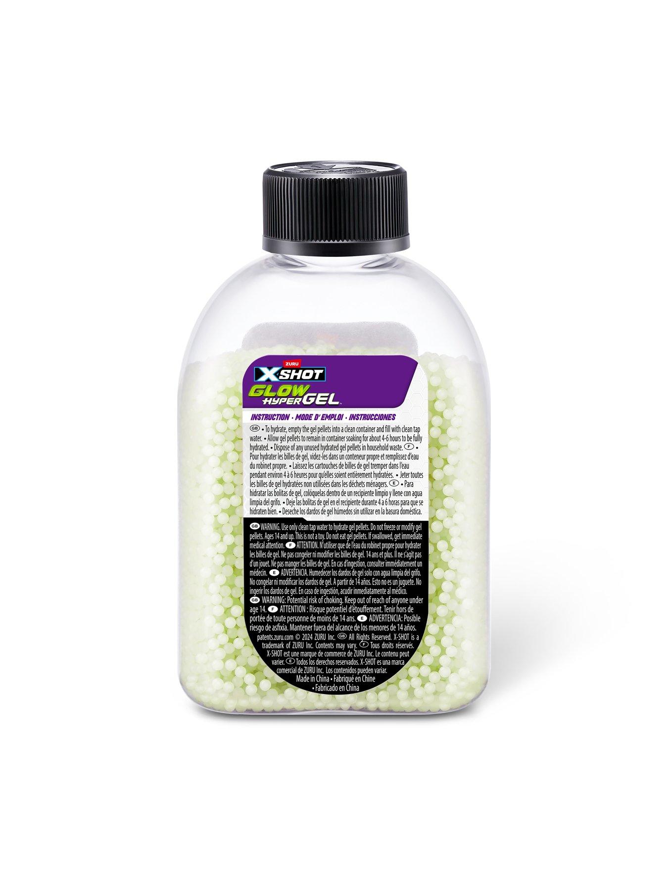 Image 4 of 7 of Zuru X-Shot Hyper Gel Glow in the Dark Refill (15000)