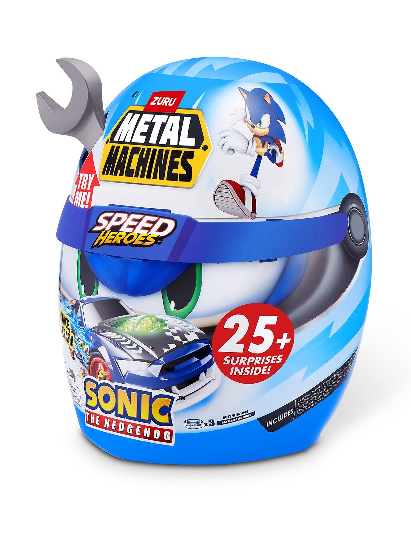 Zuru Metal Machines Speed Heroes Sonic Playset