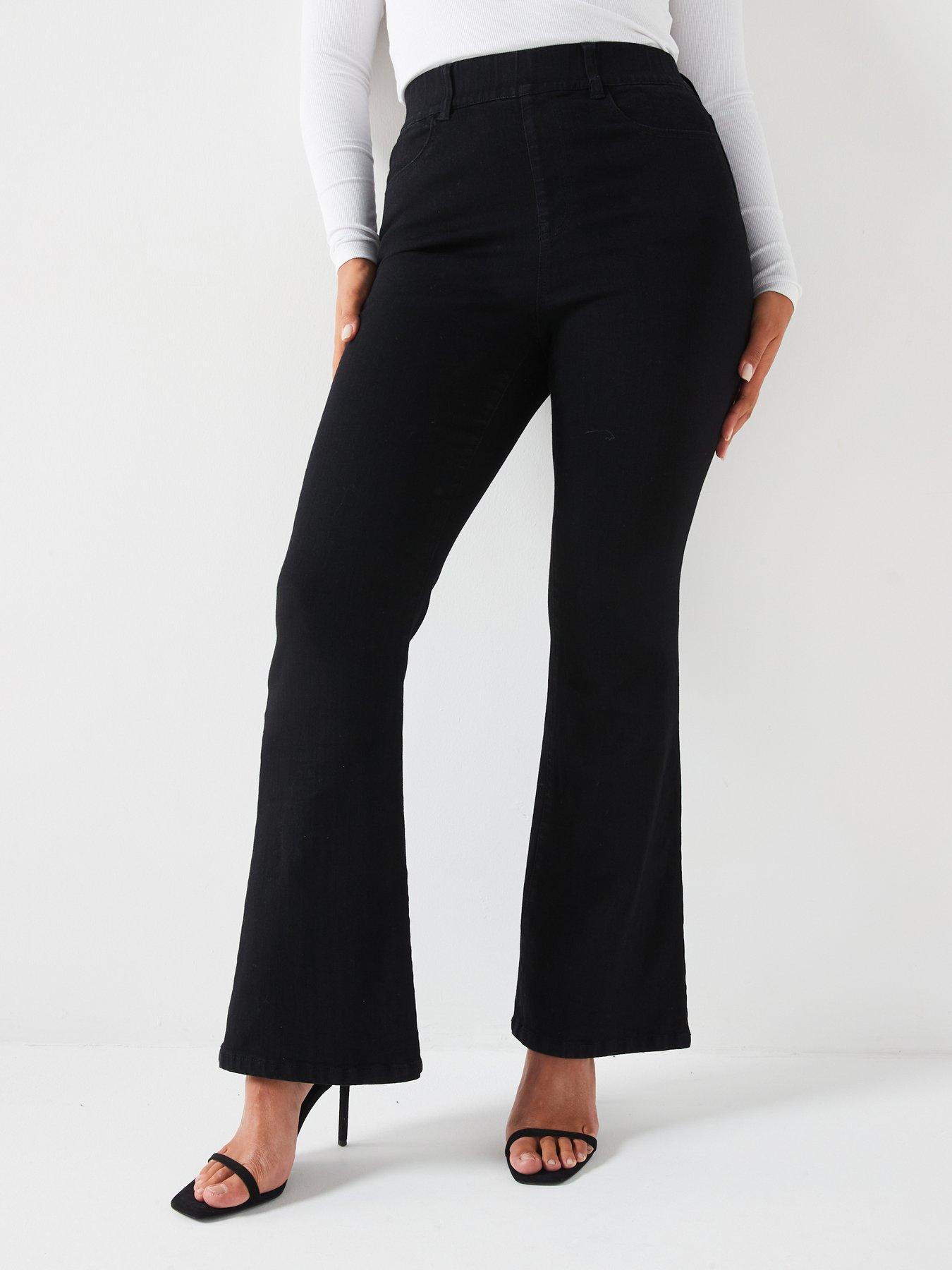 undefined Pull On Stretch Bootcut Jean