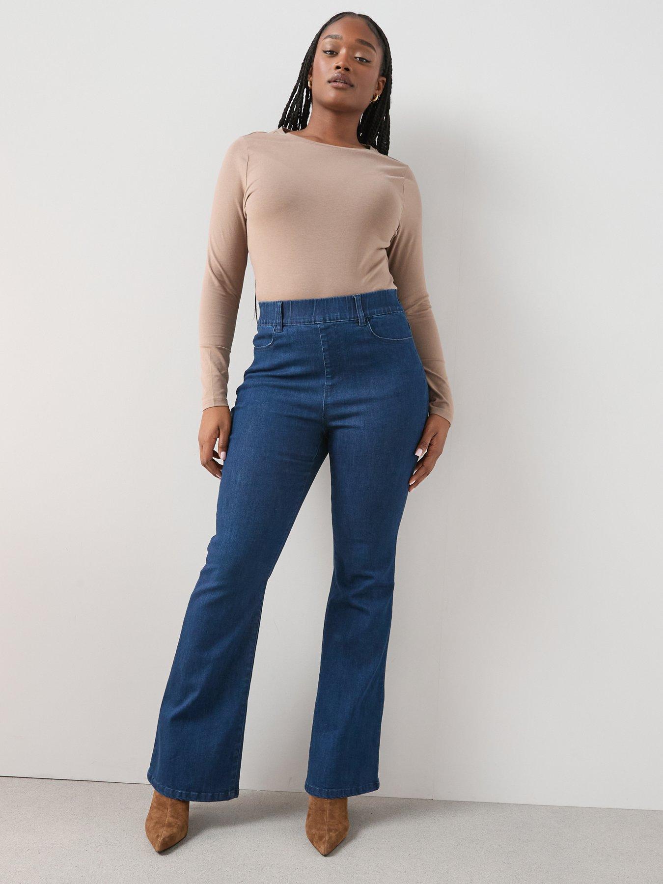 The Very Collection Curve Pull On Stretch Bootcut Jean