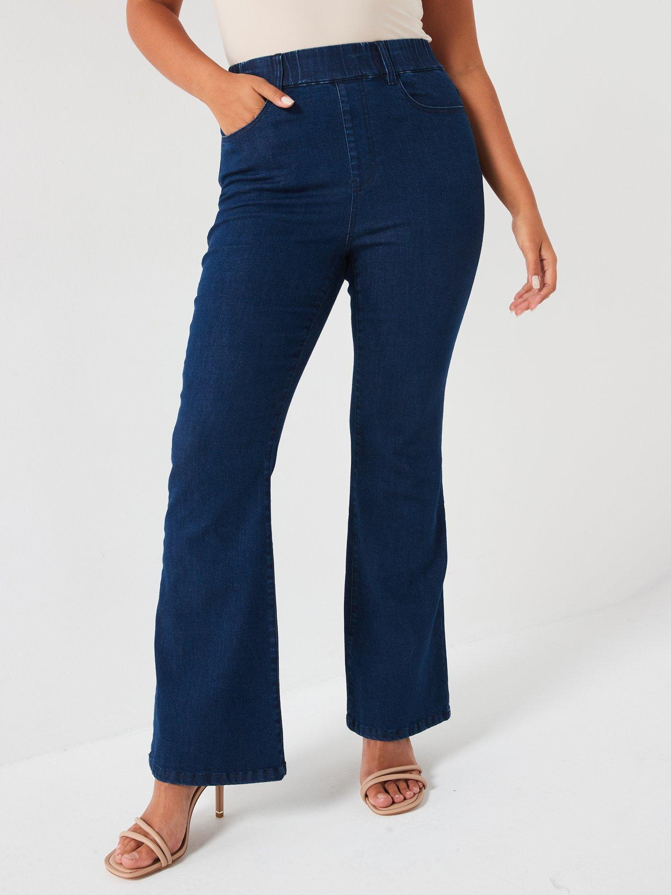 undefined Pull On Stretch Bootcut Jean