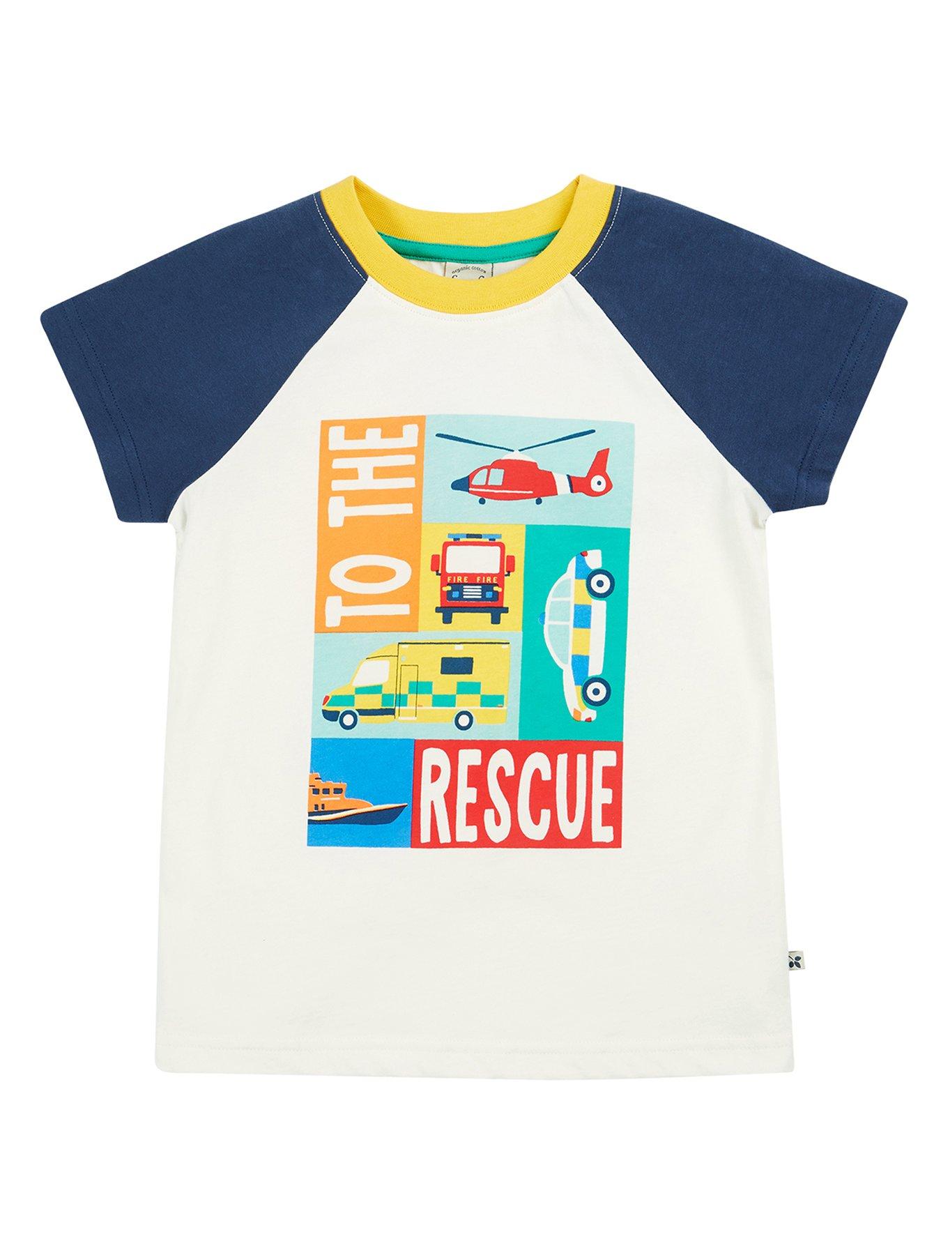 undefined Boys Reid Raglan T-shirt - White