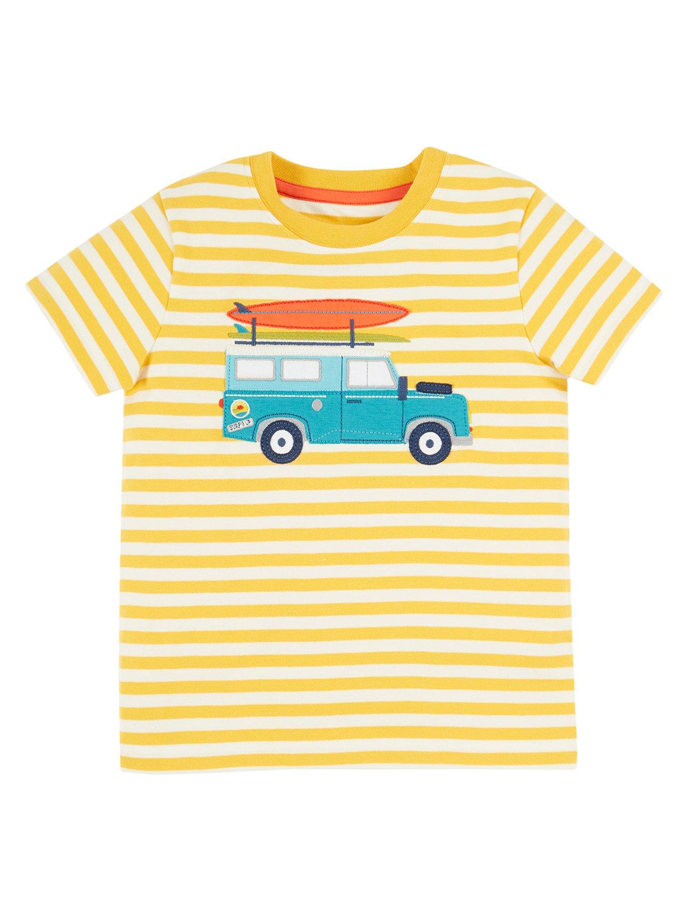 undefined Boys Sid Applique T-shirt - Yellow