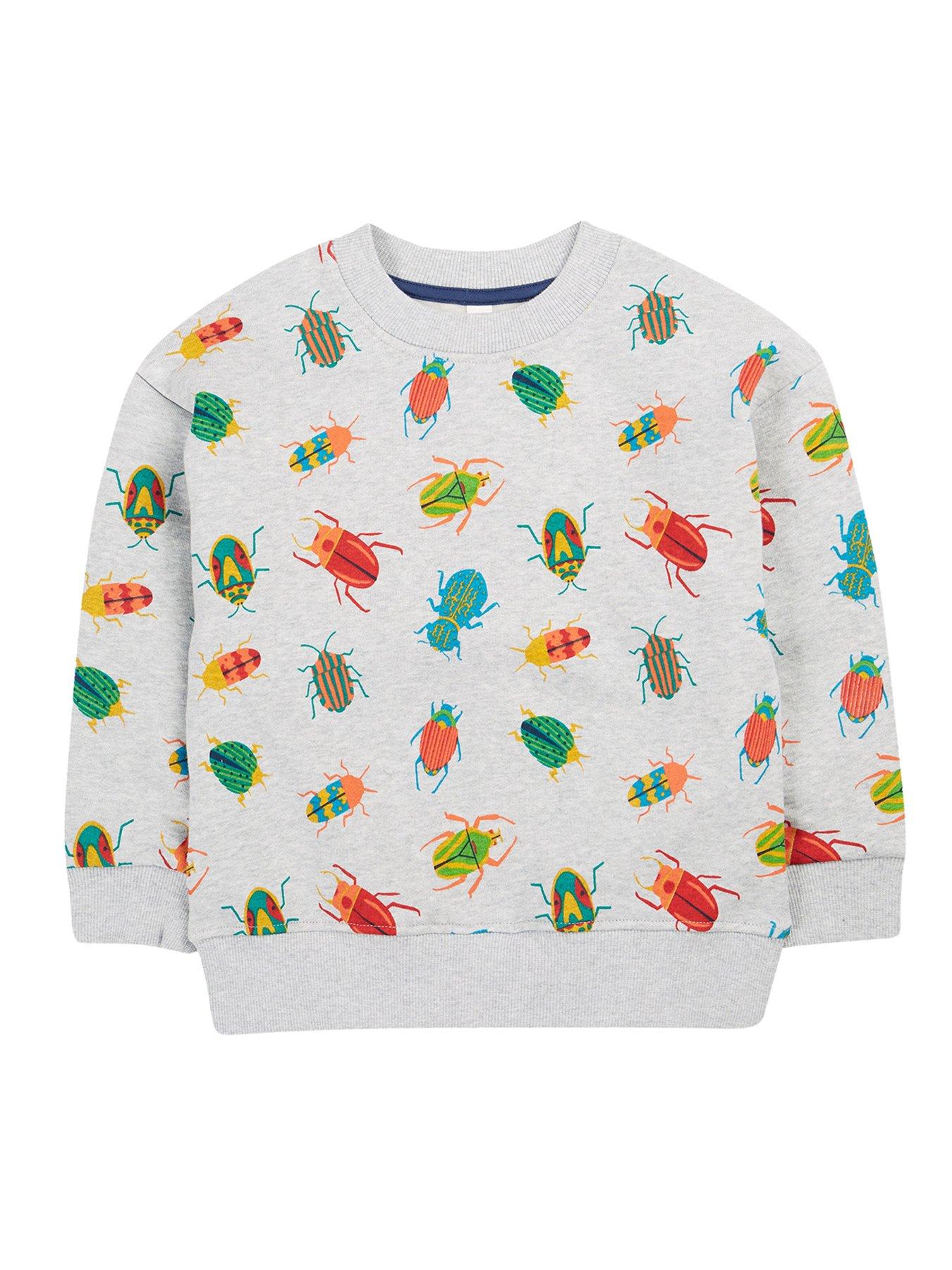 Frugi Boys Superb Sweatshirt - Grey