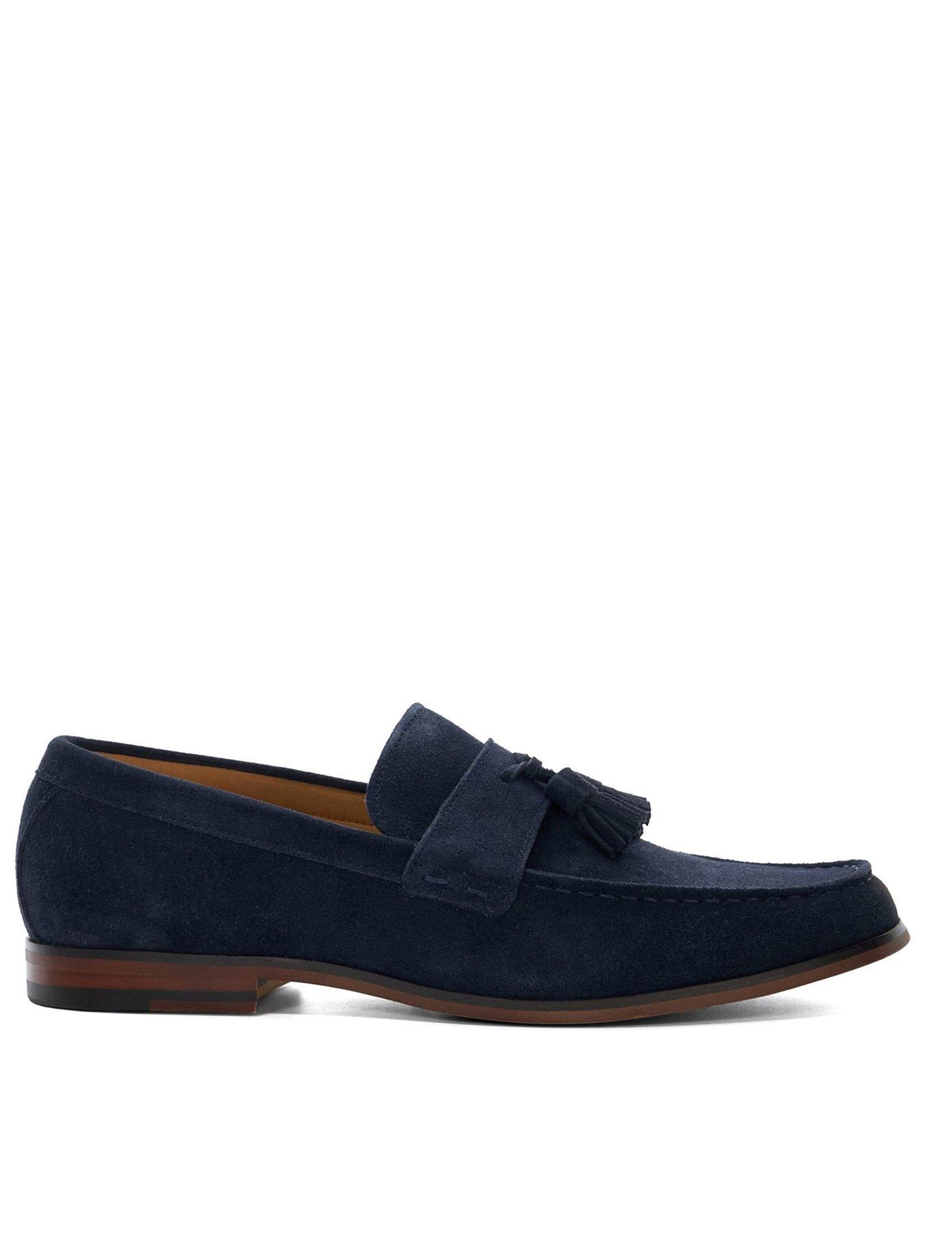 Image 1 of 5 of Dune London Blaikes Suede Tassel Loafer