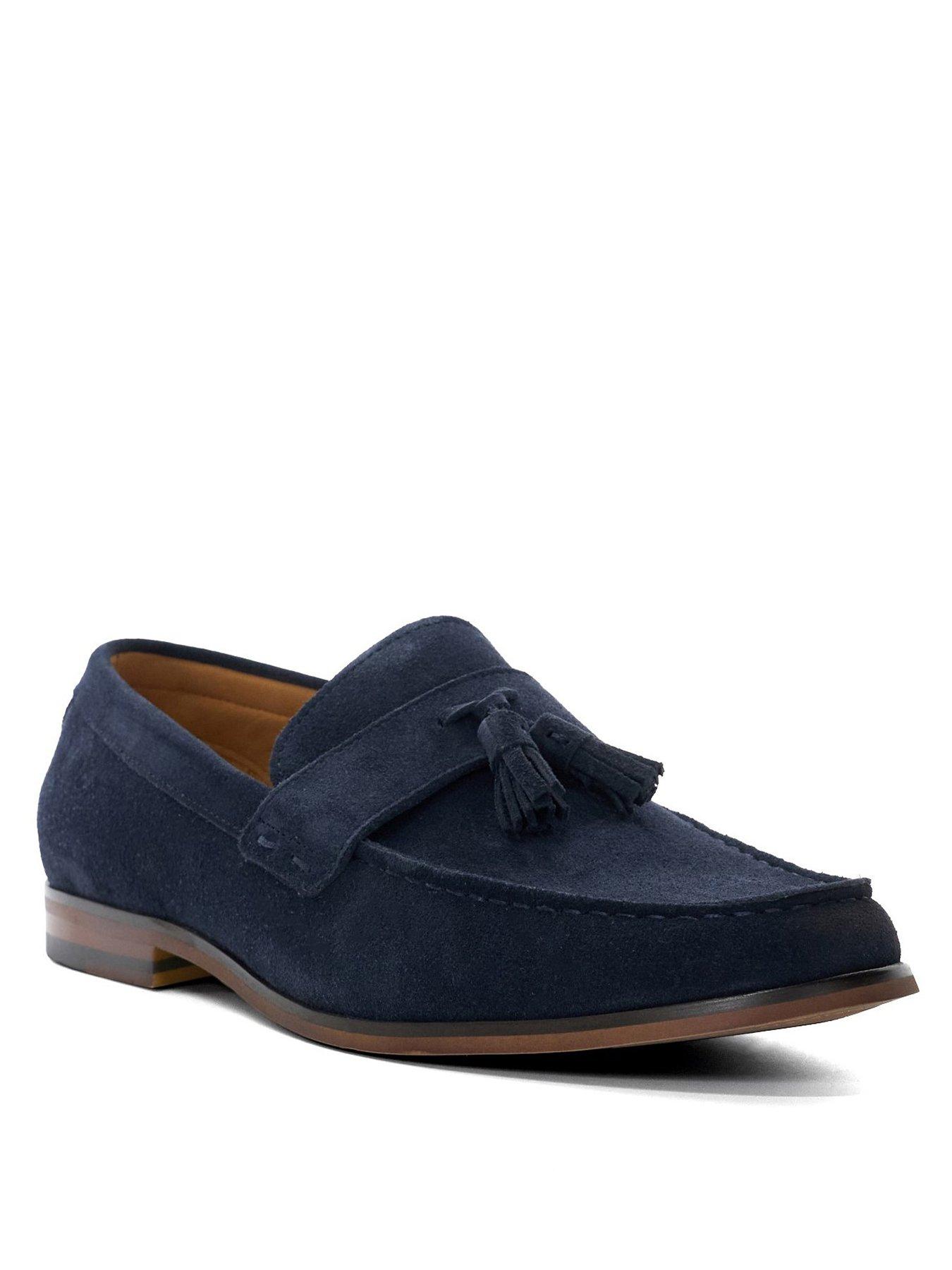 Image 2 of 5 of Dune London Blaikes Suede Tassel Loafer