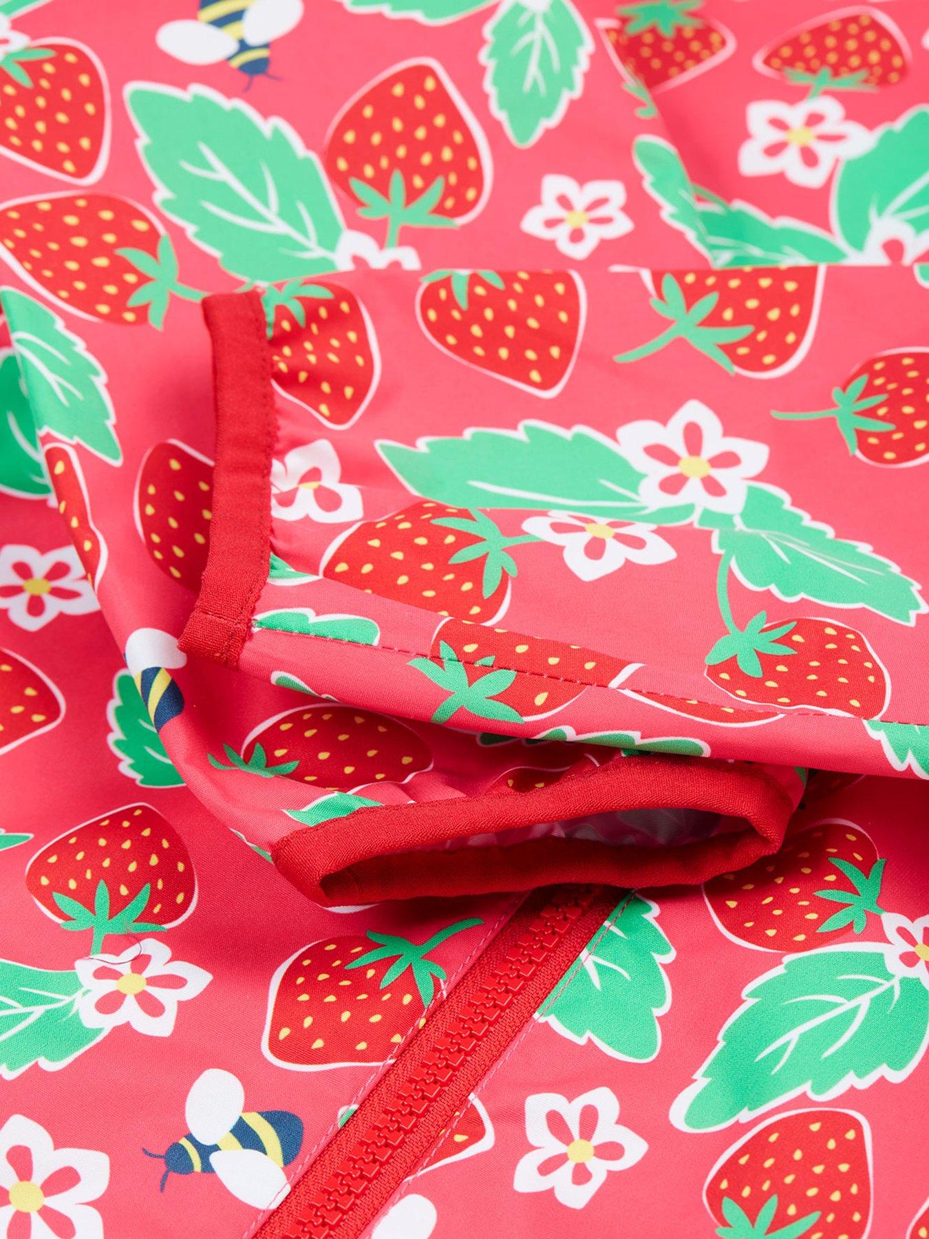 Image 5 of 6 of Frugi Girls Rain Or Shine Jacket - Pink