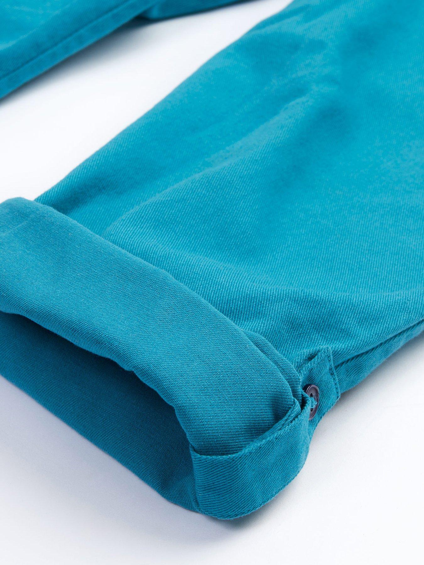 Image 4 of 5 of Frugi Boys Oake Adventure Trouser - Blue