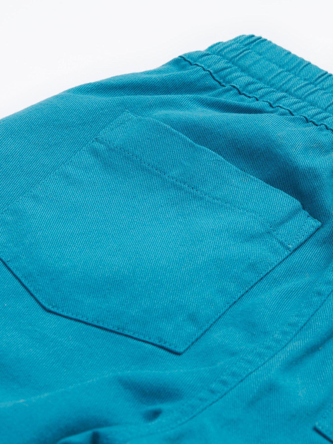 Image 5 of 5 of Frugi Boys Oake Adventure Trouser - Blue