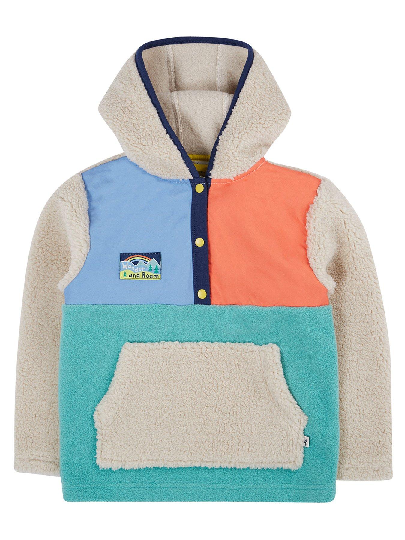 undefined Boys Casey Colour Block Fleece - Multi