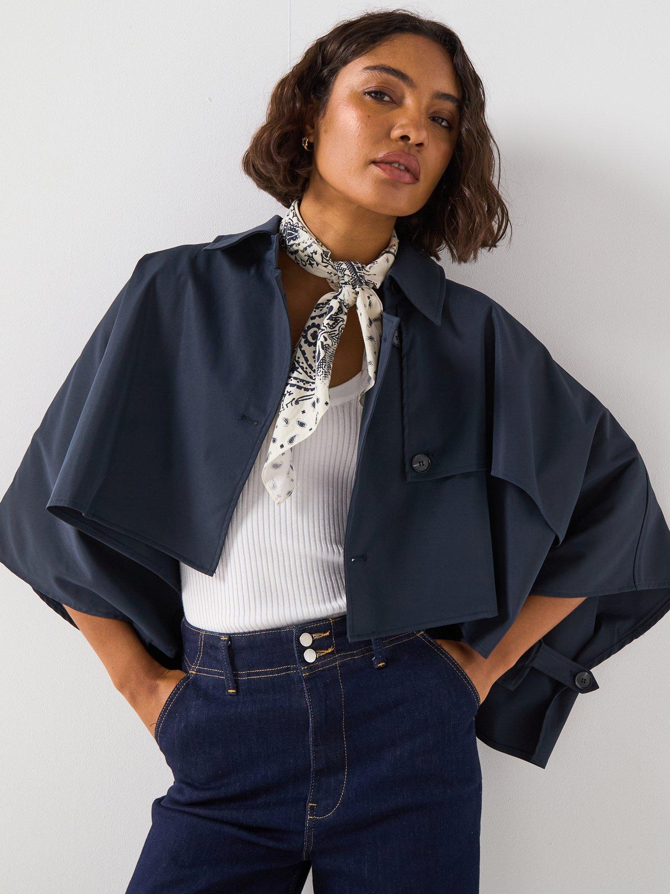 undefined Cape Jacket - Navy