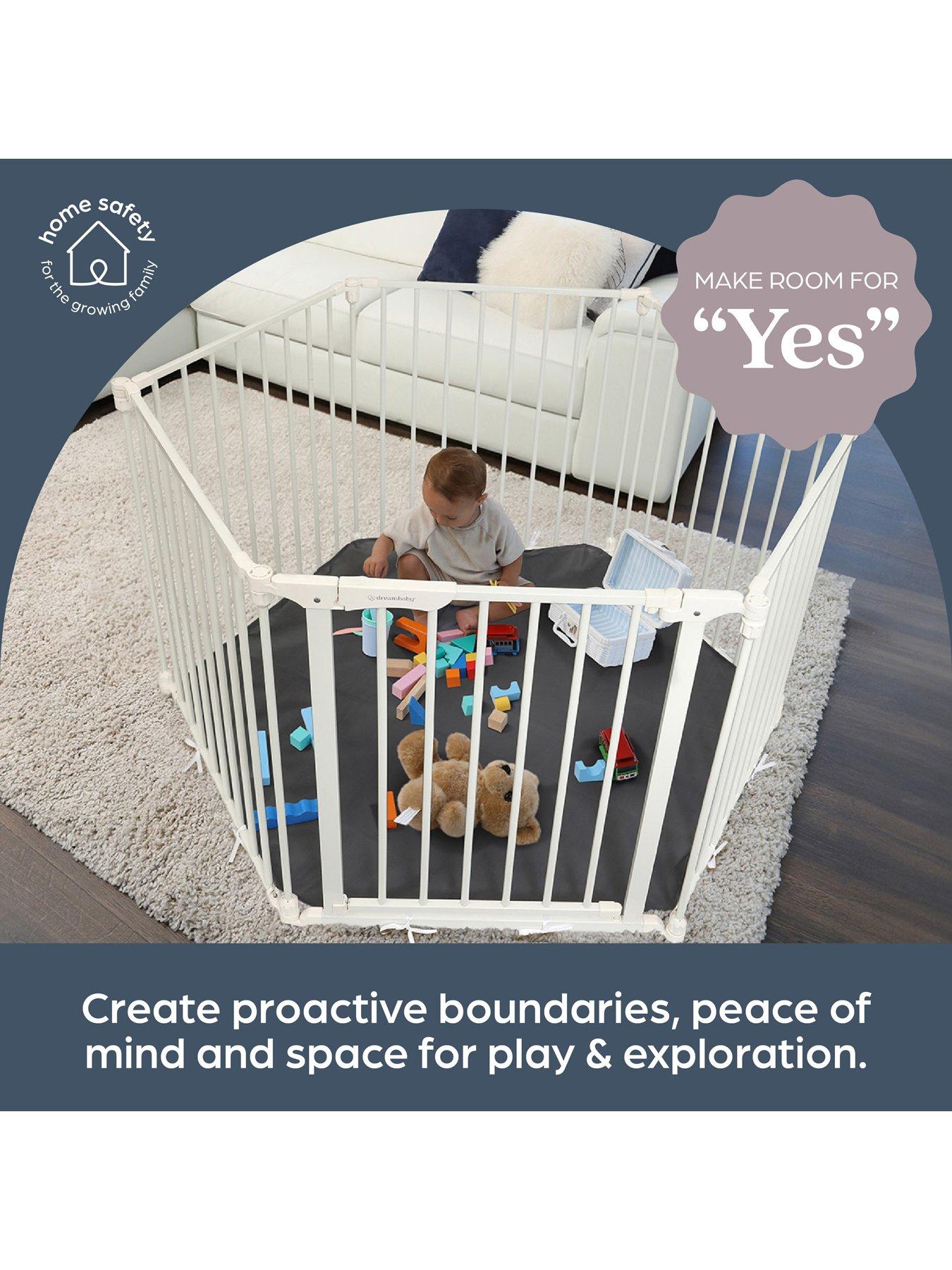 Image 4 of 8 of Dreambaby Discovery 6&nbsp;Playpen - White