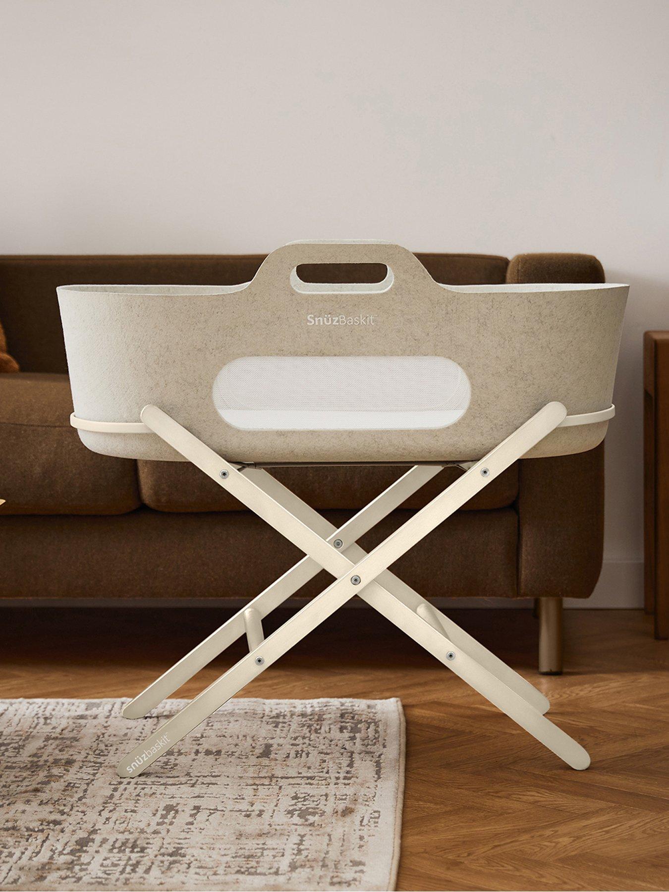 Snuz SnuzBaskit Moses Basket - Barley / Cashmere