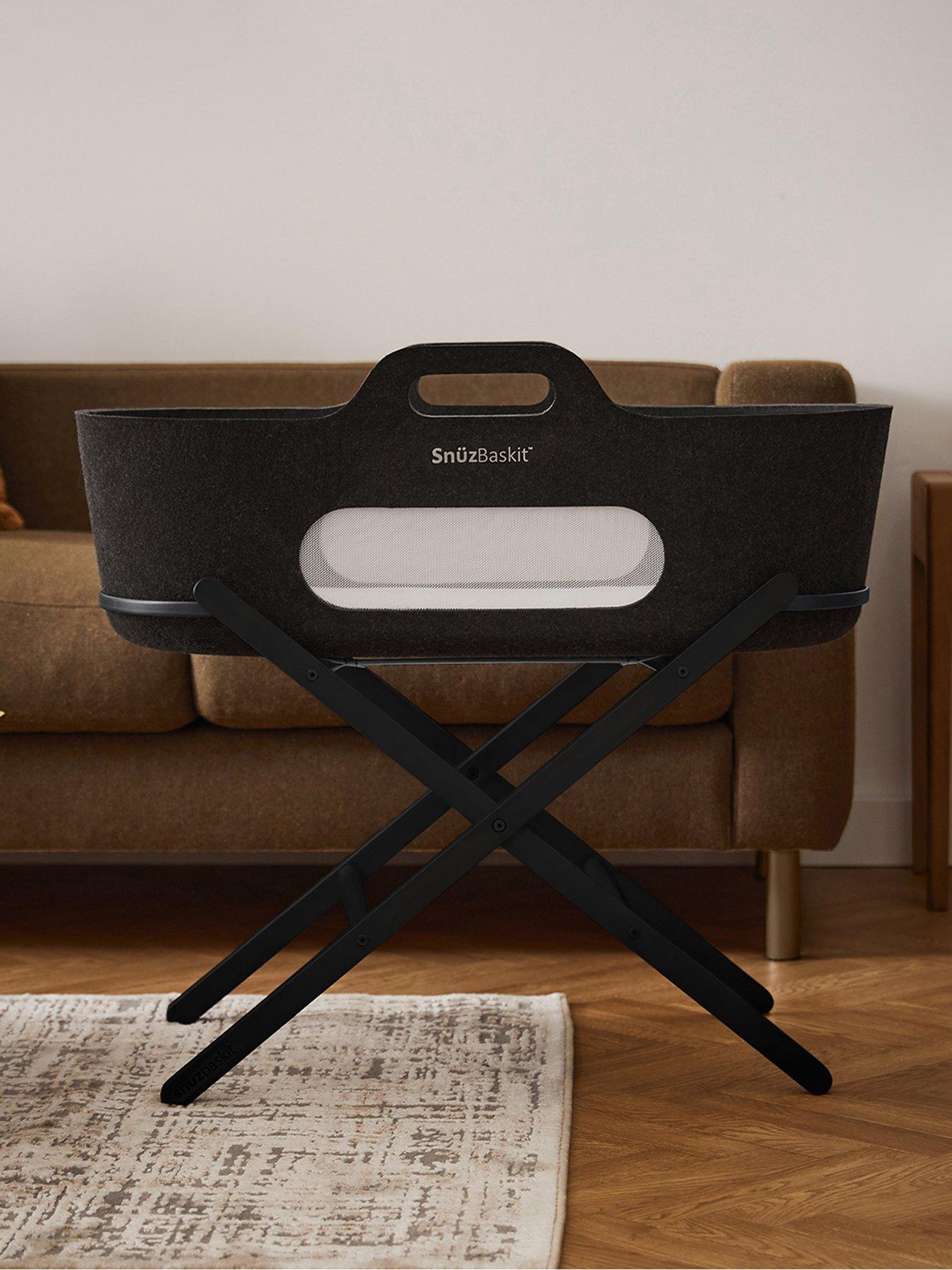 Snuz SnuzBaskit Moses Basket - Graphite