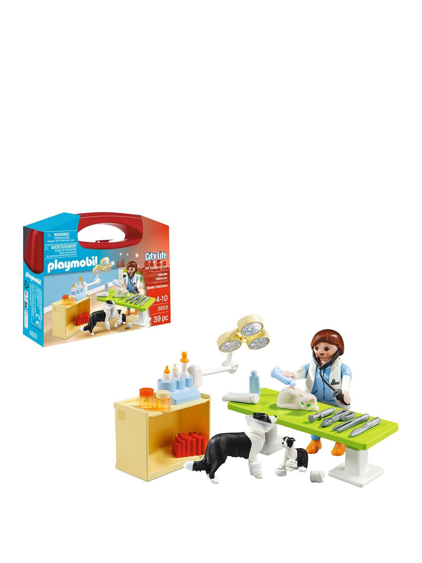 Playmobil 5653 City Life Small Vet Carry Case Very