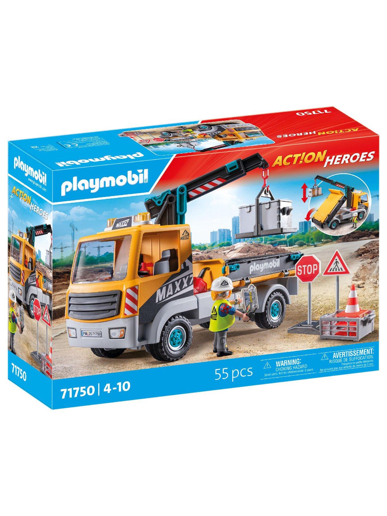 Image 7 of 7 of Playmobil Construction lorry with crane