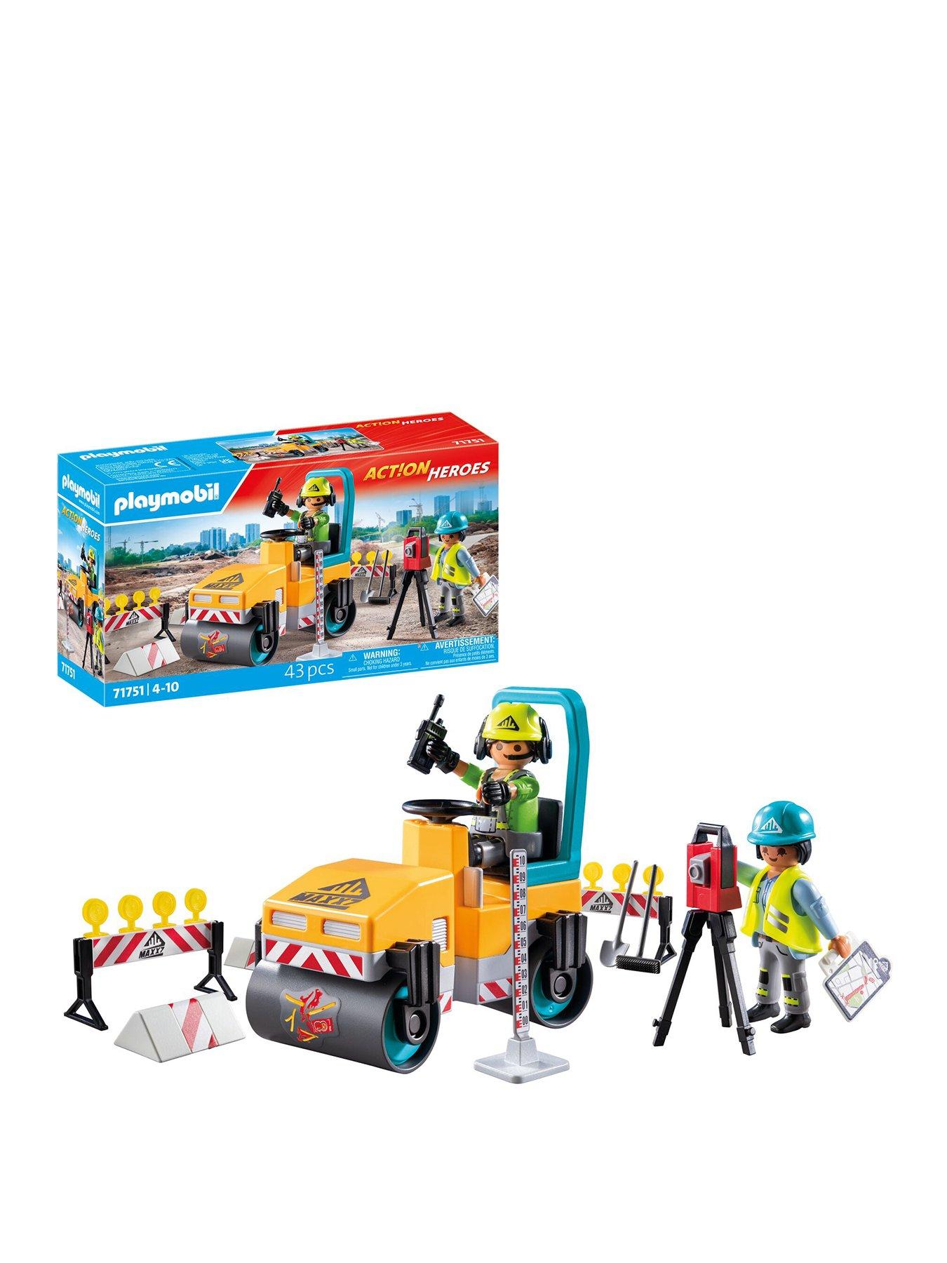 Image of Playmobil Road construction site