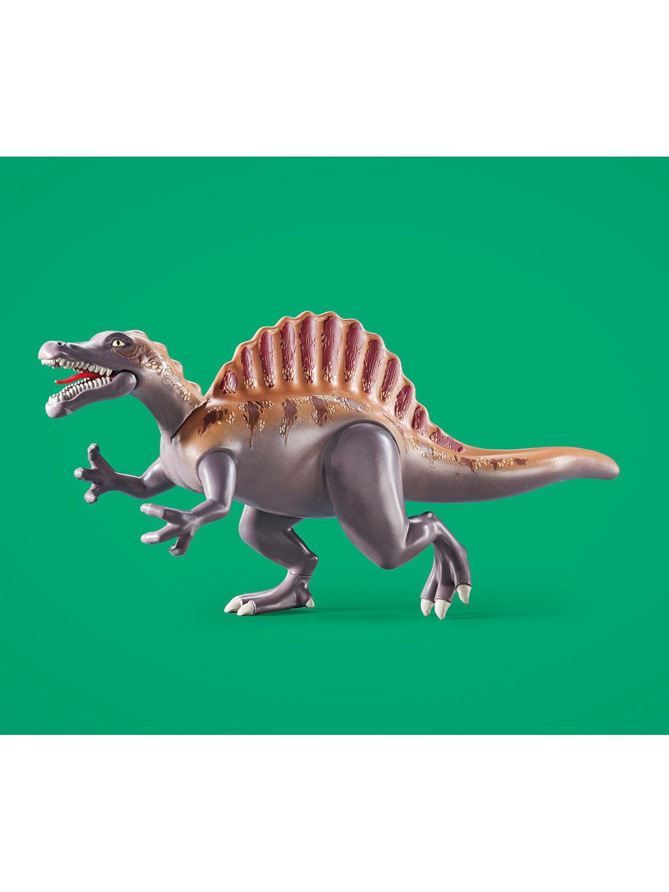 Image 6 of 6 of Playmobil Spinosaurus attack at dinosaur excavation