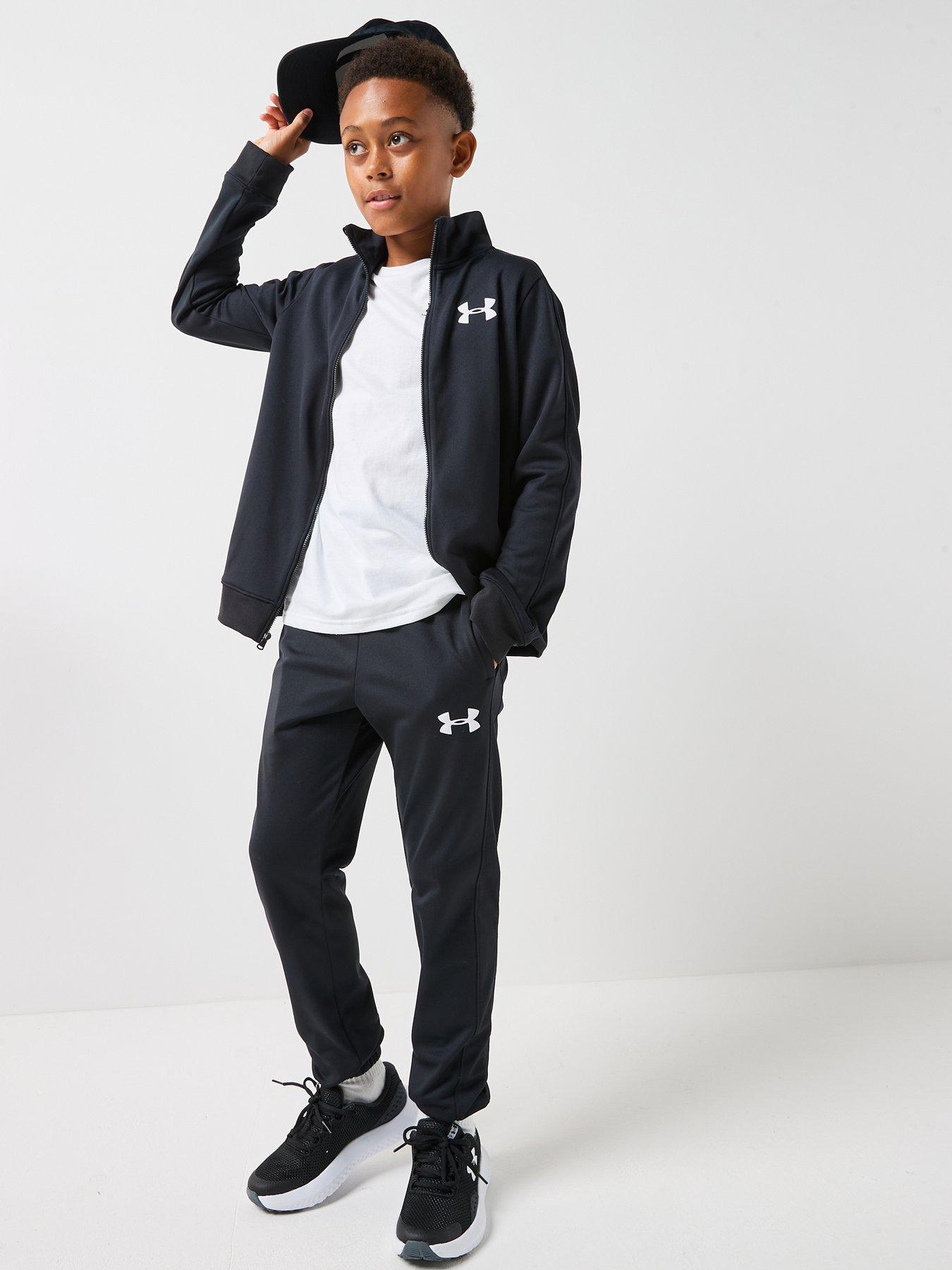 Image 3 of 6 of UNDER ARMOUR Junior Boys Sportstyle Left Chest Logo T-Shirt - White