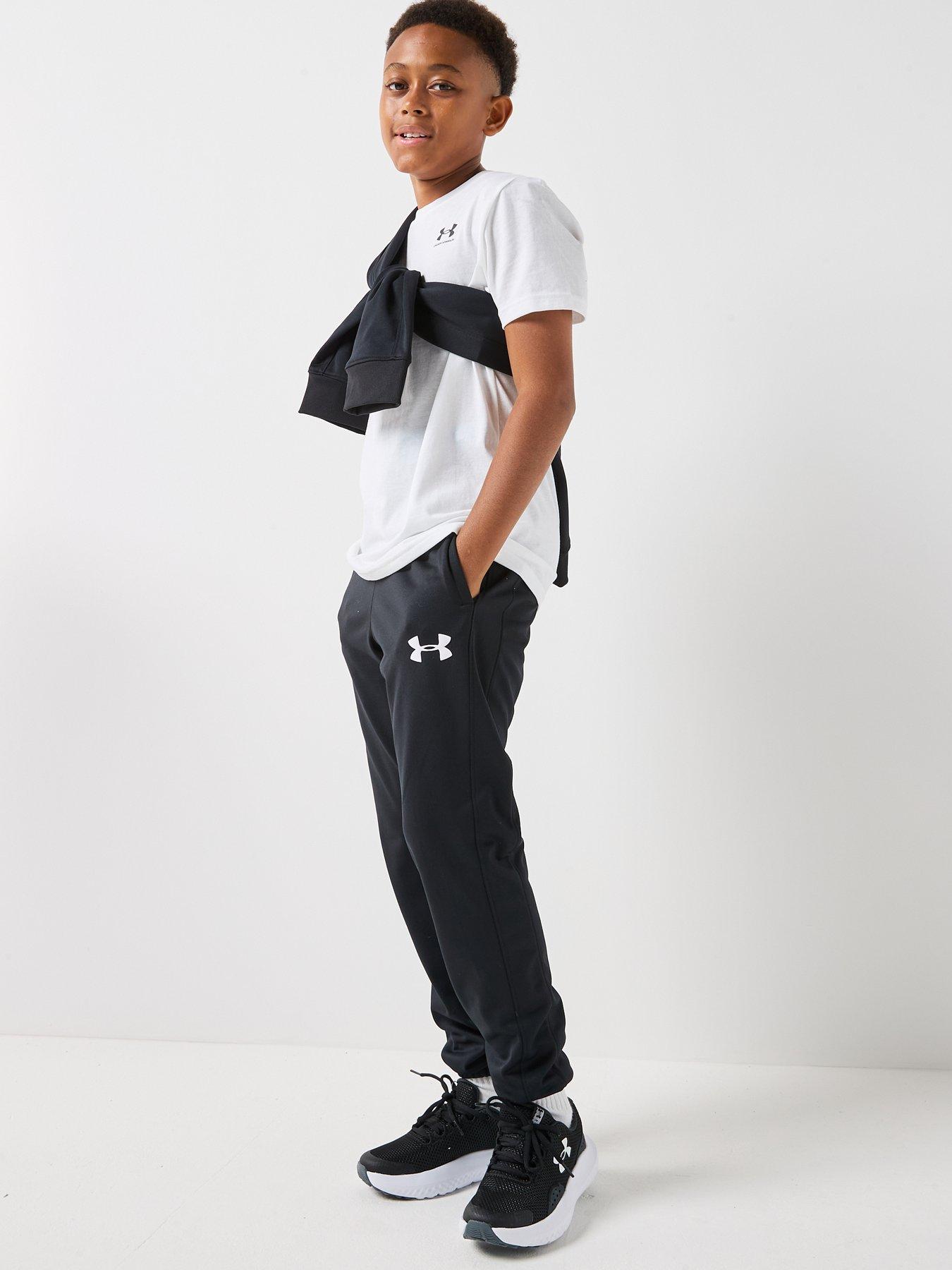 Image 5 of 6 of UNDER ARMOUR Junior Boys Sportstyle Left Chest Logo T-Shirt - White