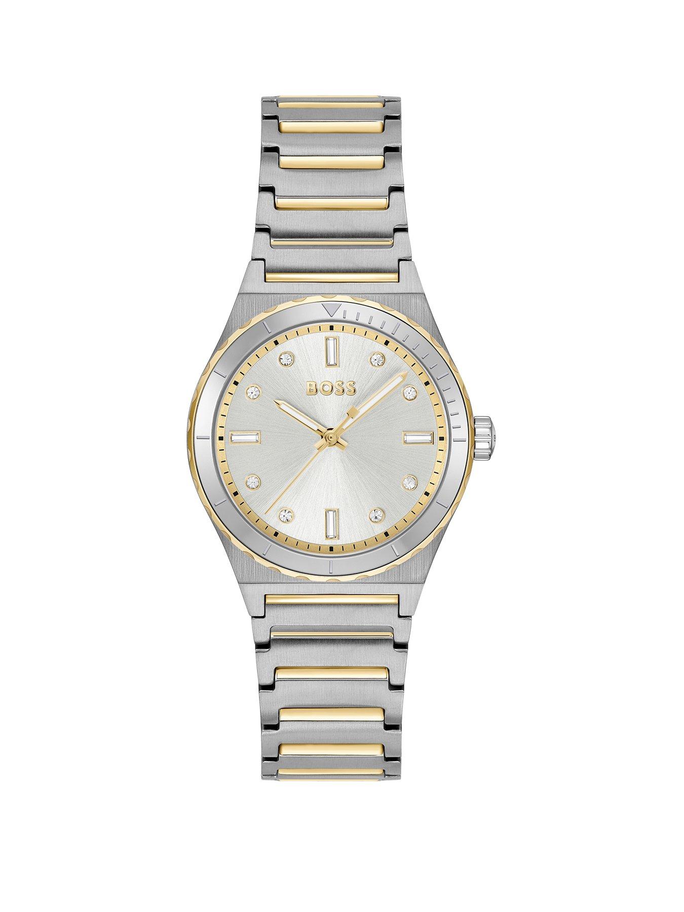 undefined Ladies BOSS Two Tone Candor Sport Bracelet Watch