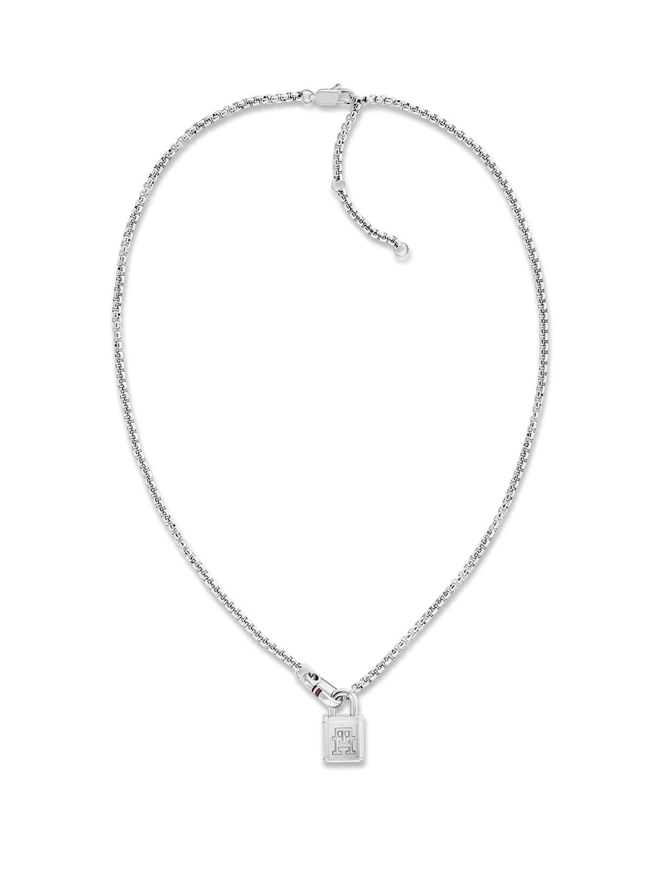 Tommy Hilfiger American Icon Ladies Necklace Silver