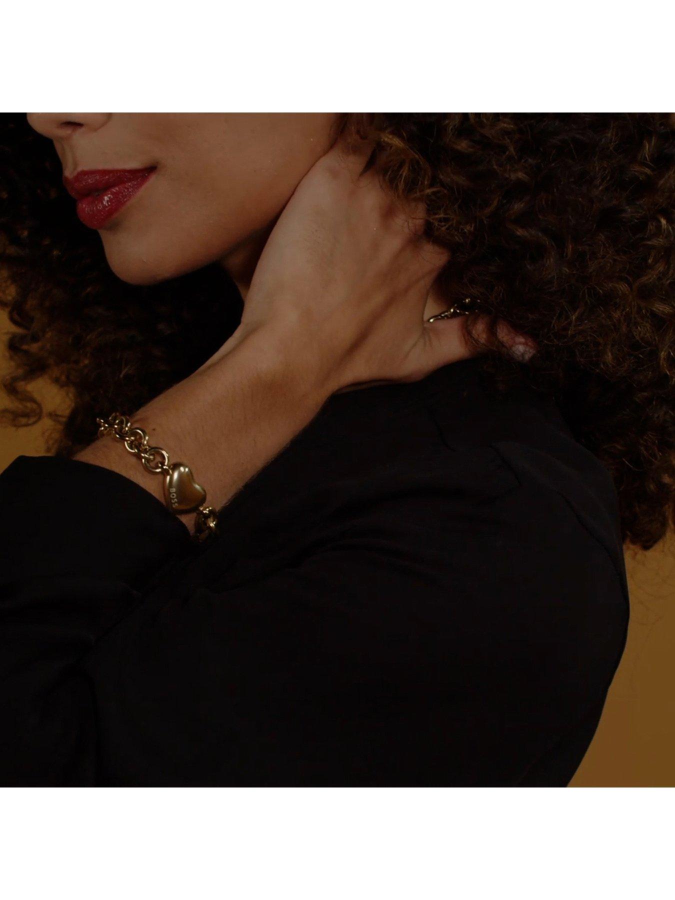 Image 3 of 5 of BOSS Honey Ladies Bracelet Gold