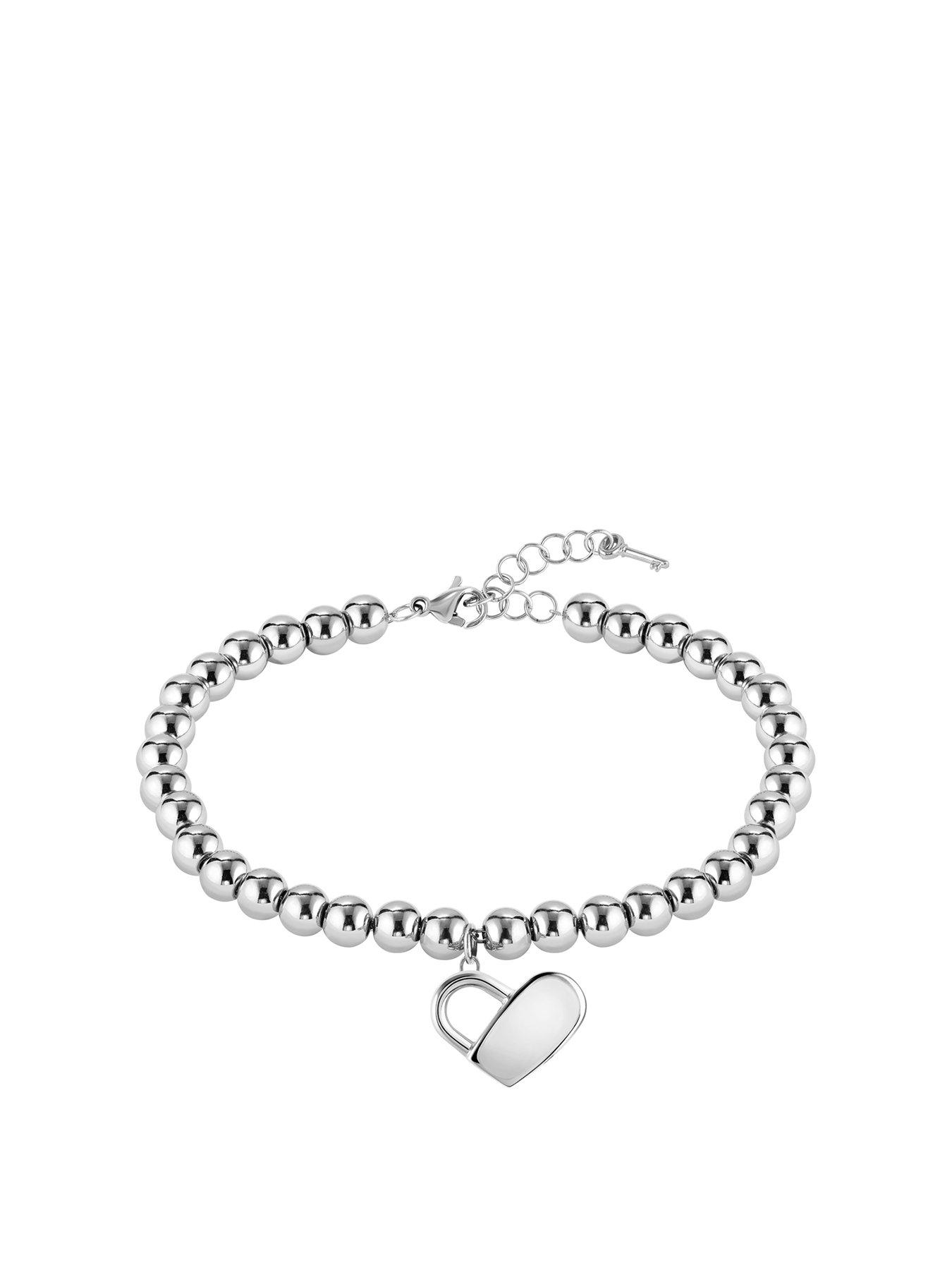 BOSS Beads Collection Ladies Bracelet Silver