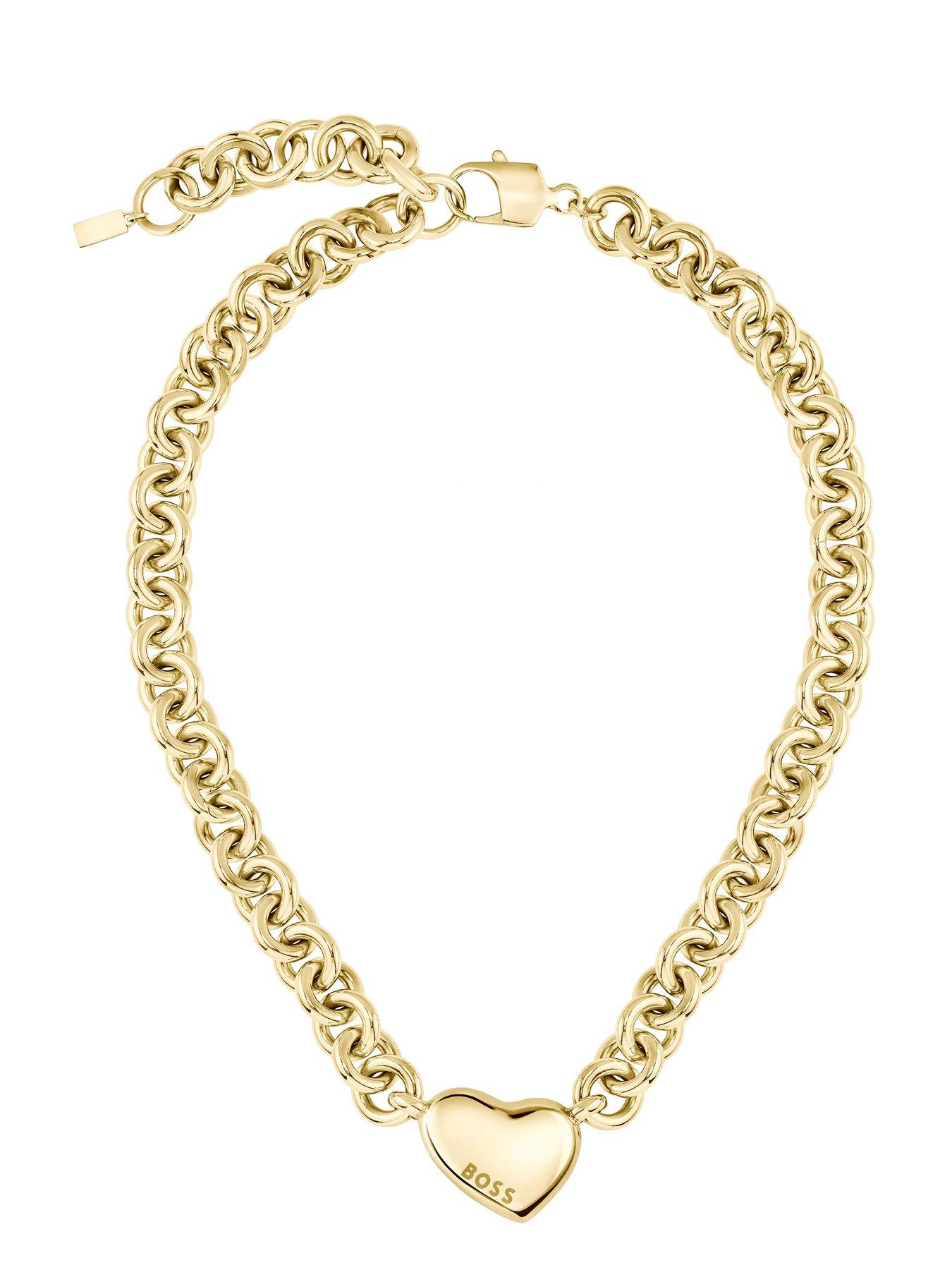 Image 3 of 6 of BOSS Honey Ladies Necklace Gold