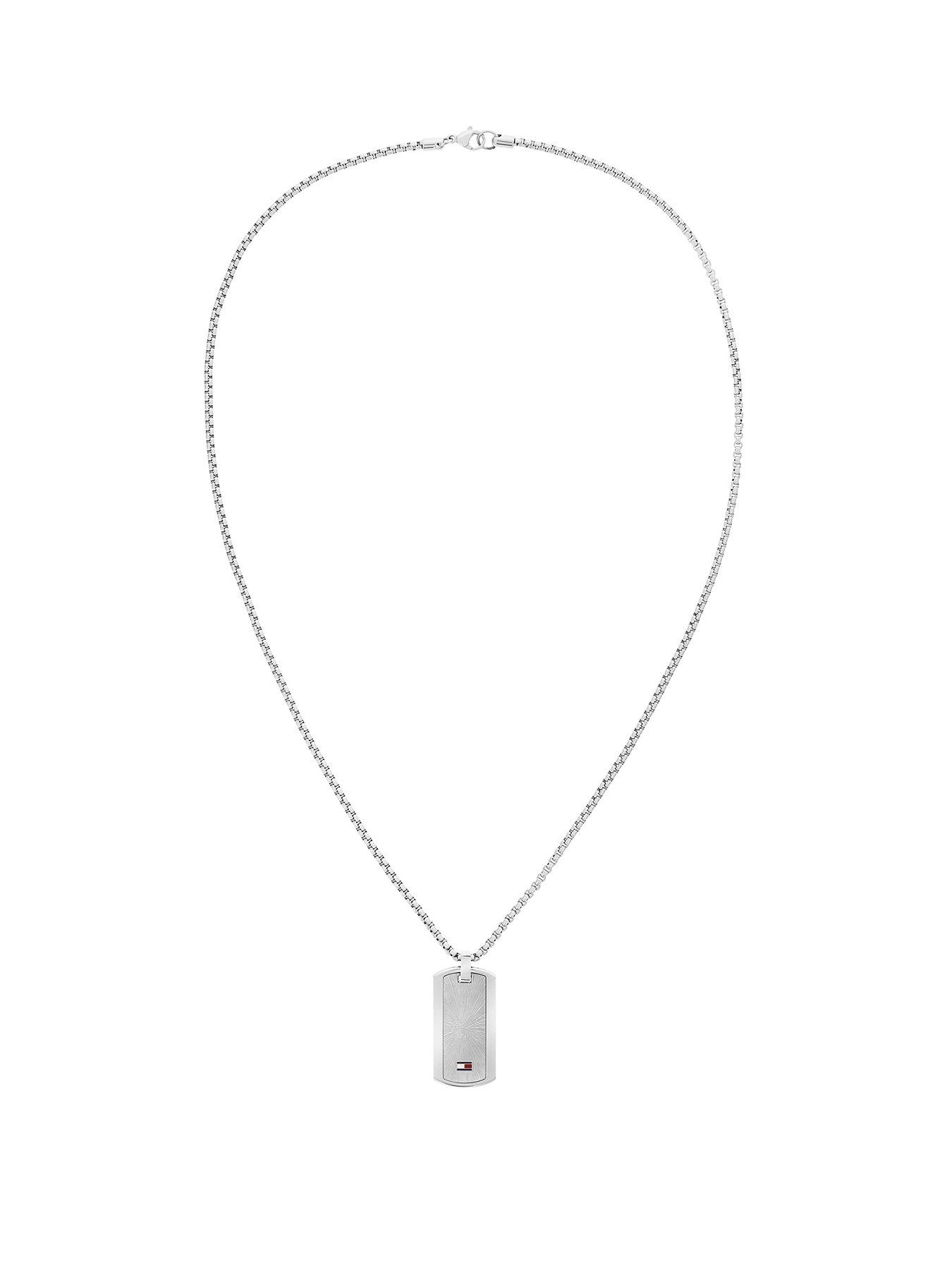 Tommy Hilfiger Jameson Men's Necklace Silver