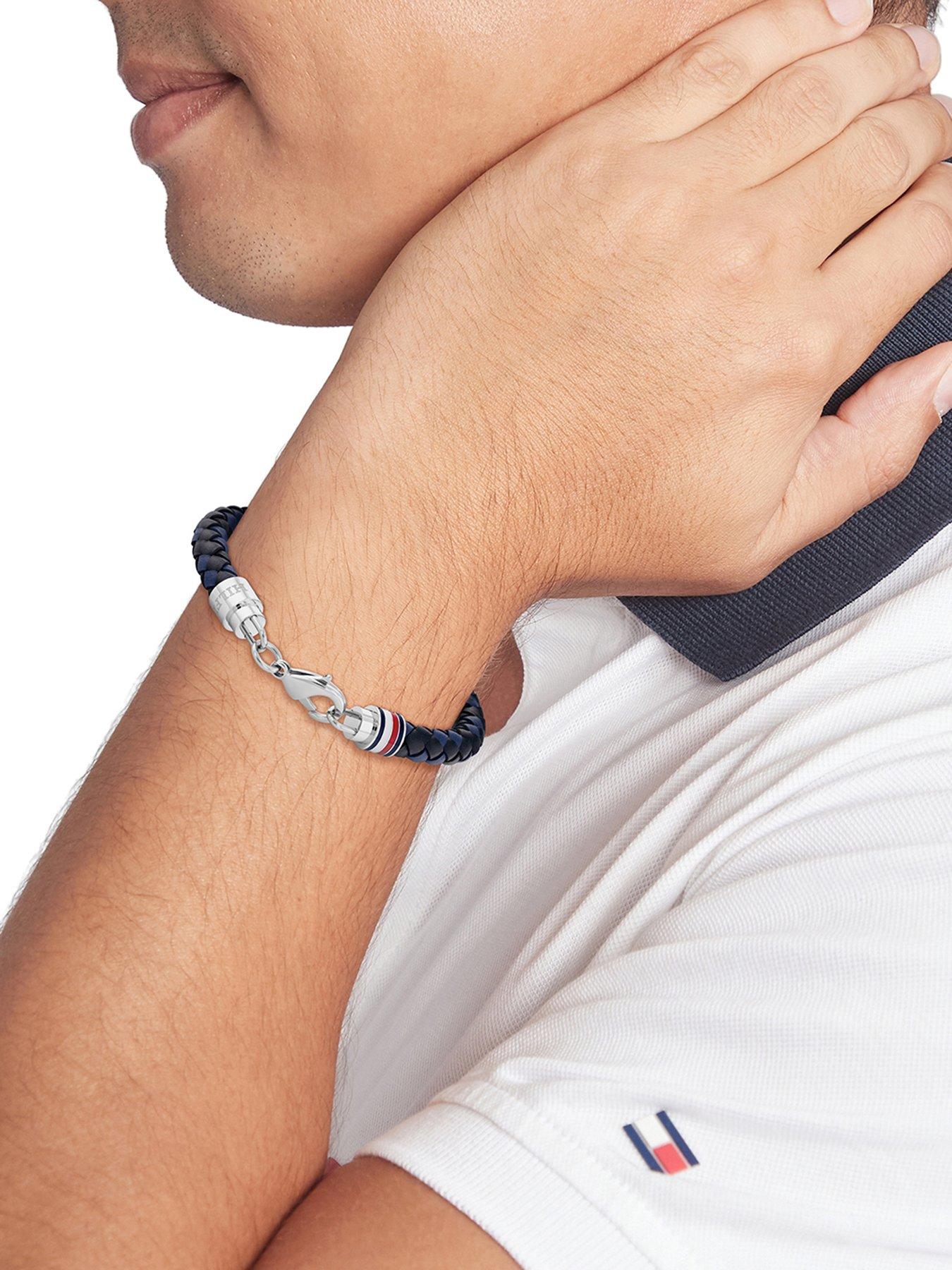 Image 2 of 3 of Tommy Hilfiger Tyson Men's Bracelet Blue